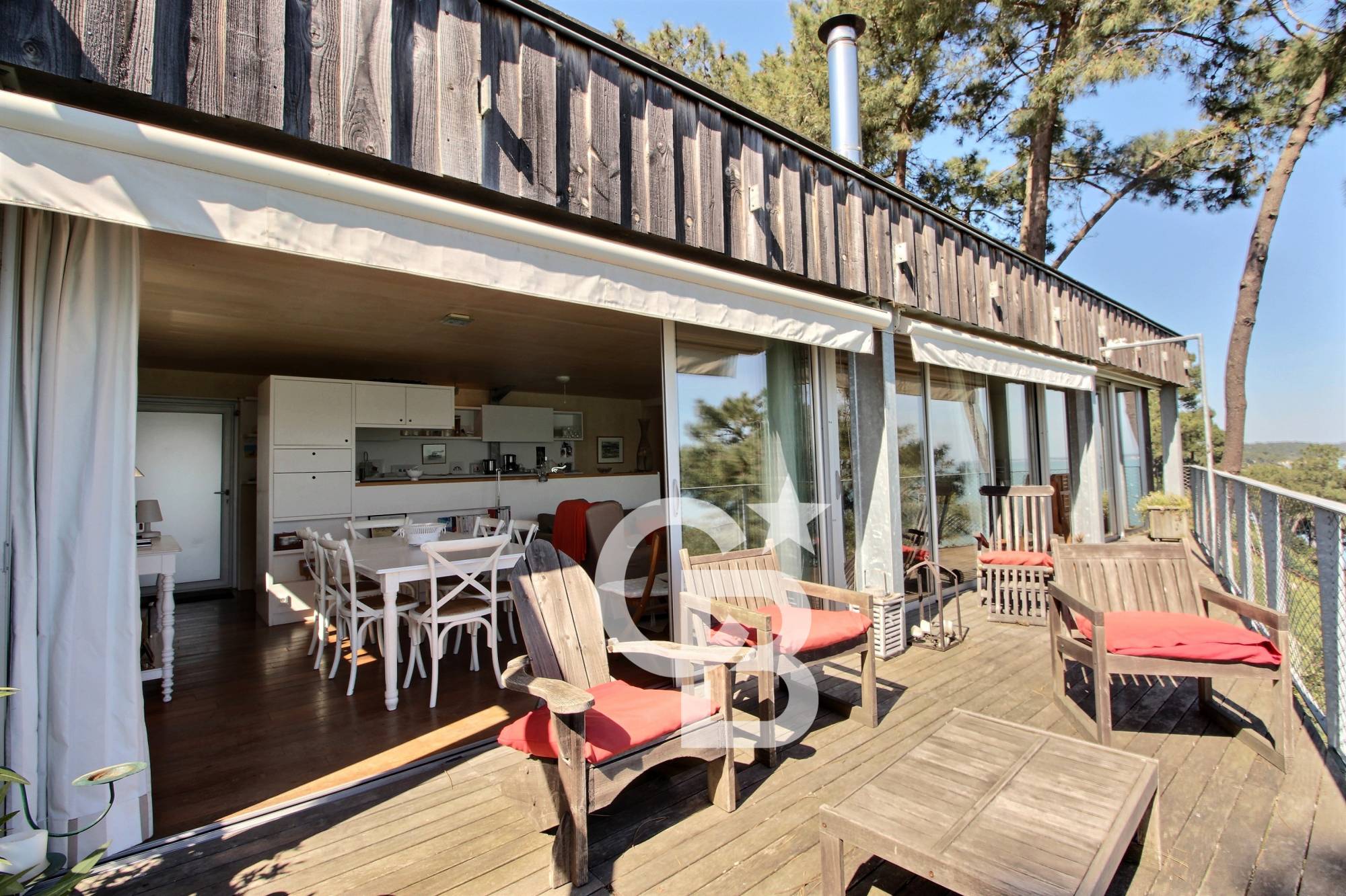 Location maison et cabanon bord de plage 6 personnes - Cap Ferret