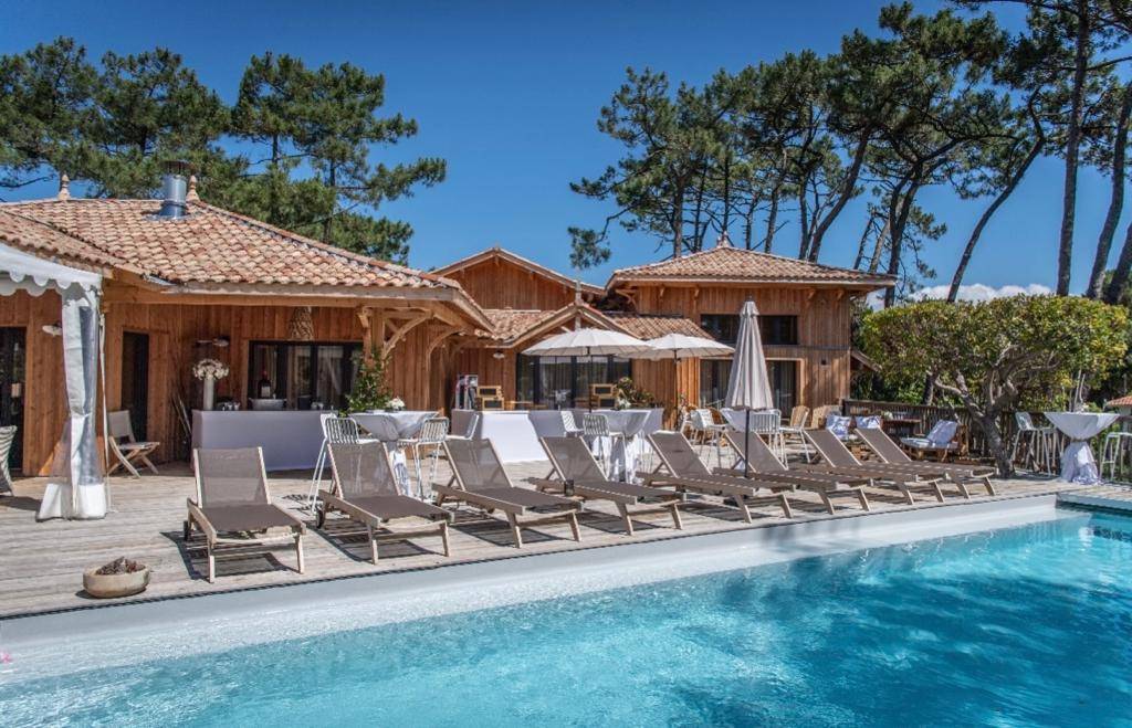 Location villa 5 chambres avec piscine chauffée proche Bassin et Océan - Cap Ferret