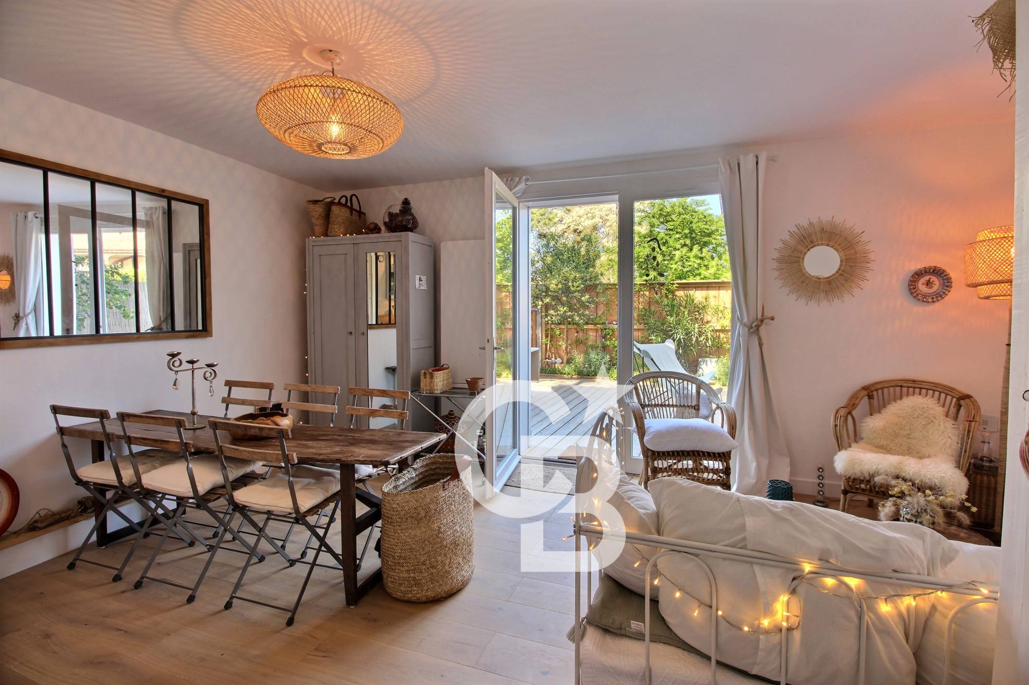 Location maison mitoyenne - 2 chambres et 4 couchages - Centre du Cap Ferret