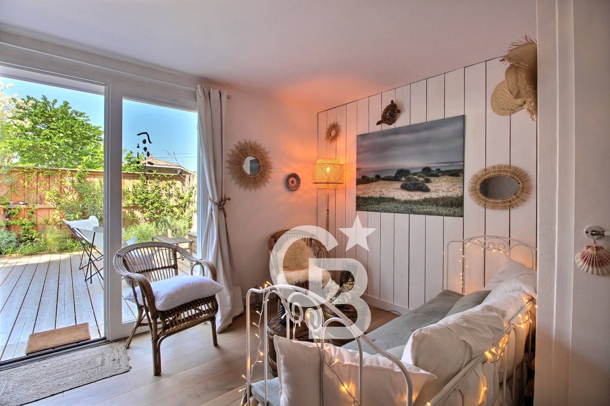 Location maison mitoyenne - 2 chambres et 4 couchages - Centre du Cap Ferret