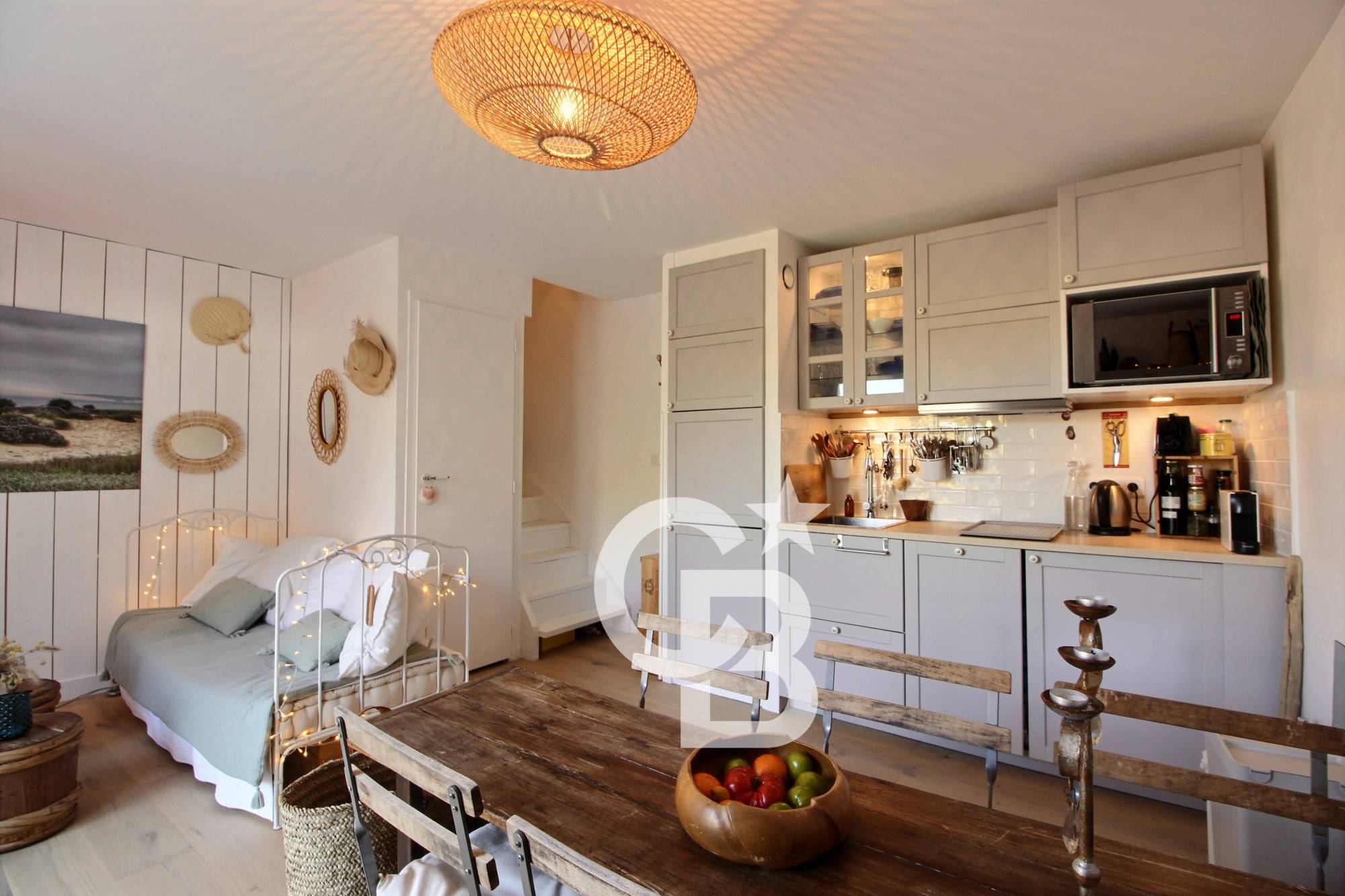 Location maison mitoyenne - 2 chambres et 4 couchages - Centre du Cap Ferret