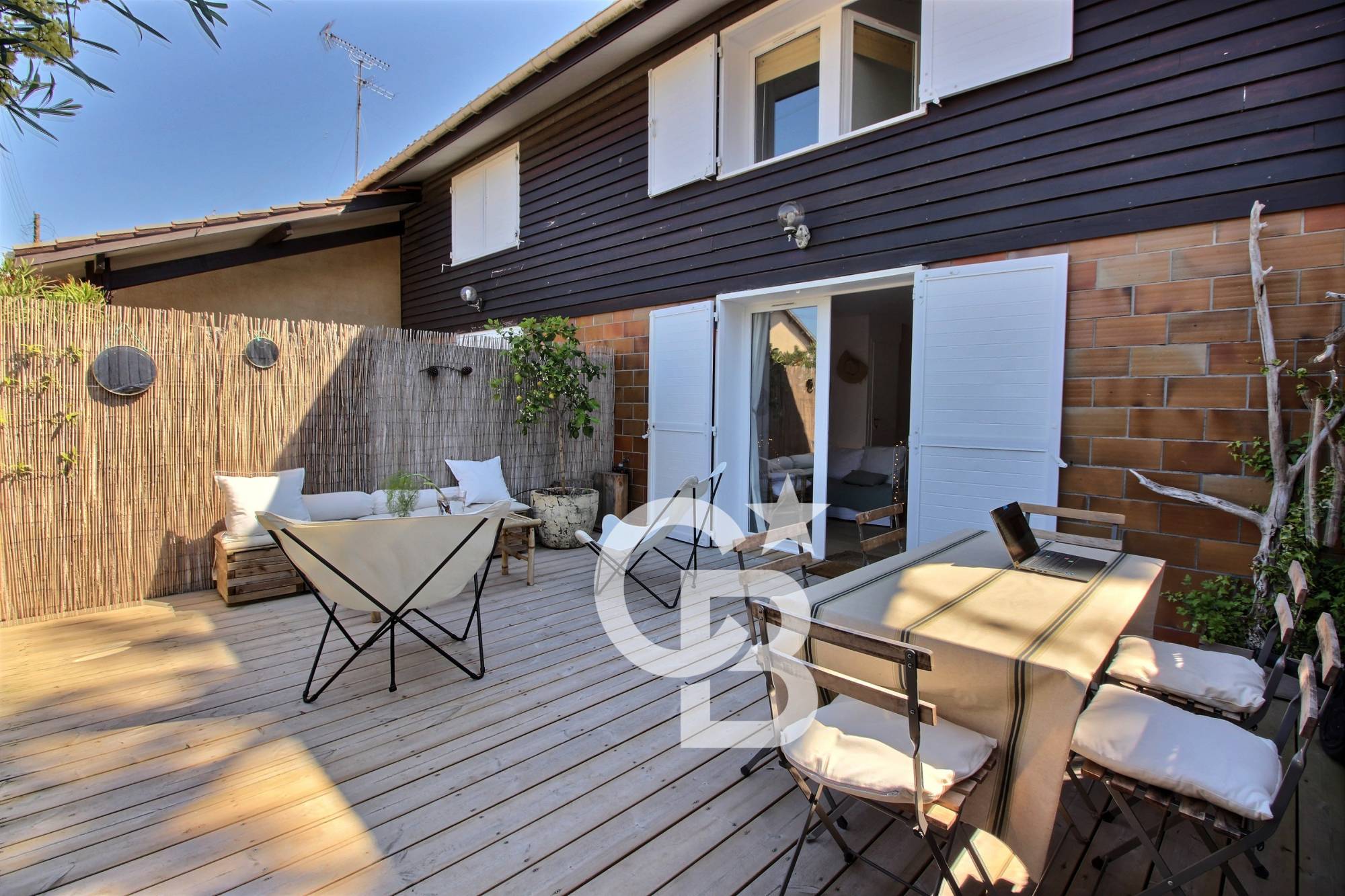 Location maison mitoyenne - 2 chambres et 4 couchages - Centre du Cap Ferret