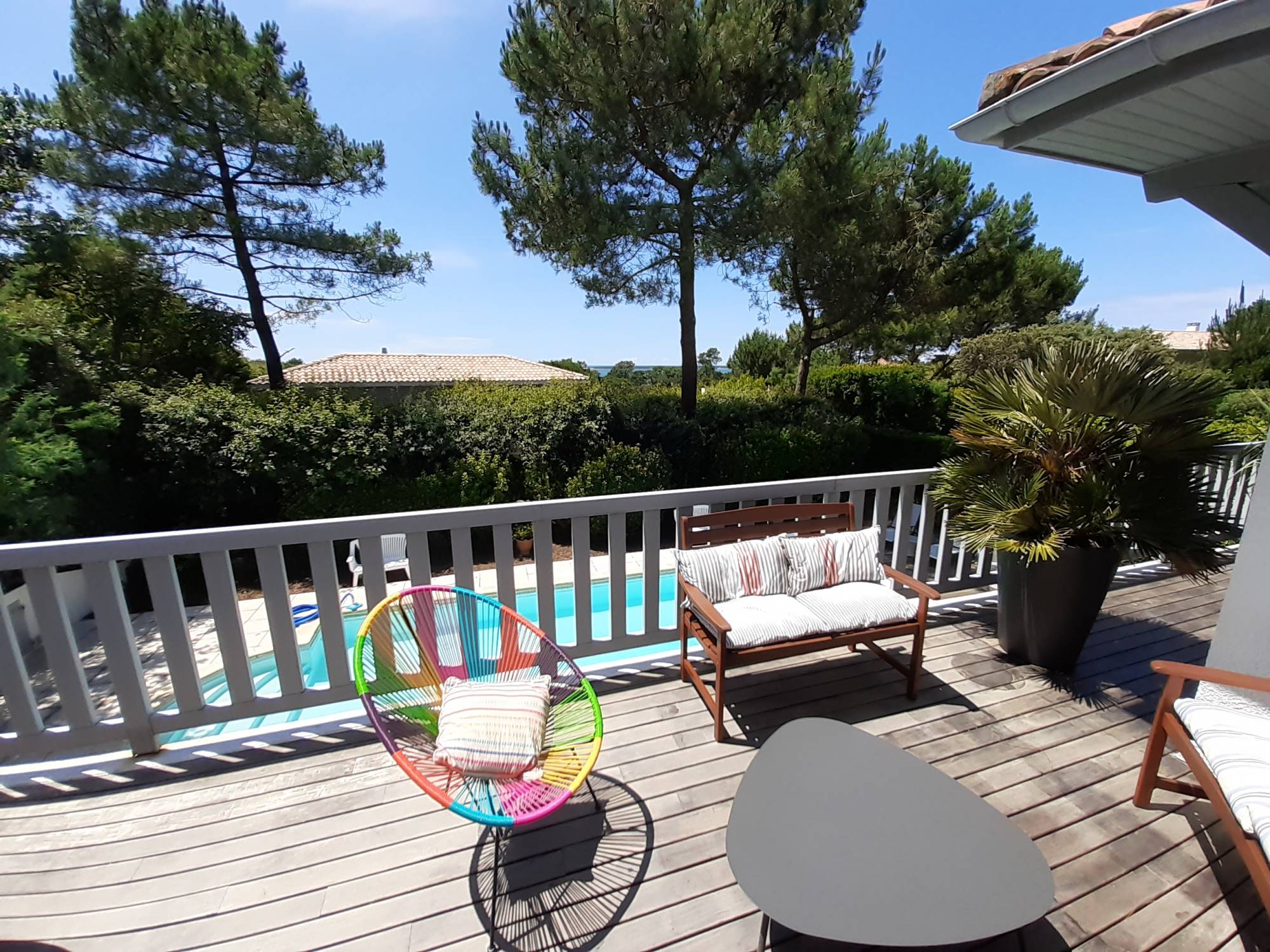 à louer maison pour 10 personnes piscine bassin d'arcachon