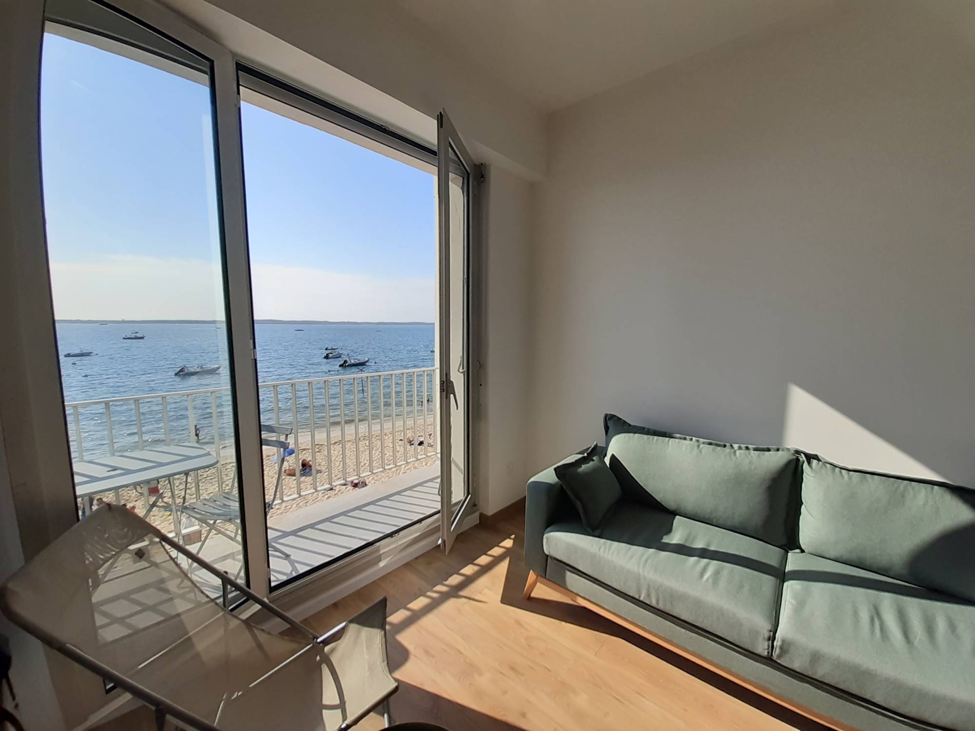 a louer appartement front de mer arcachon
