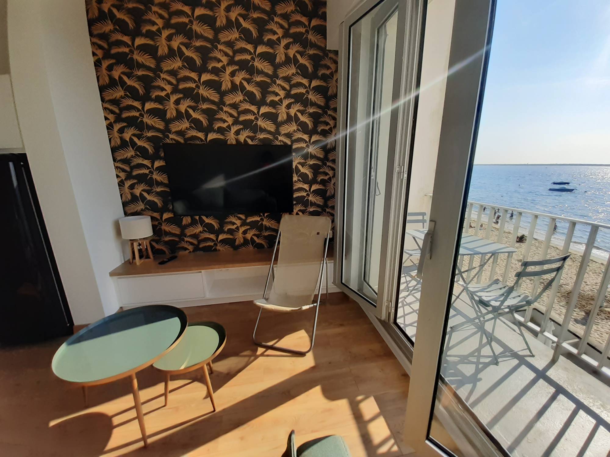 location saisonnière appartement 2 chambres vue mer bassin d'arcachon