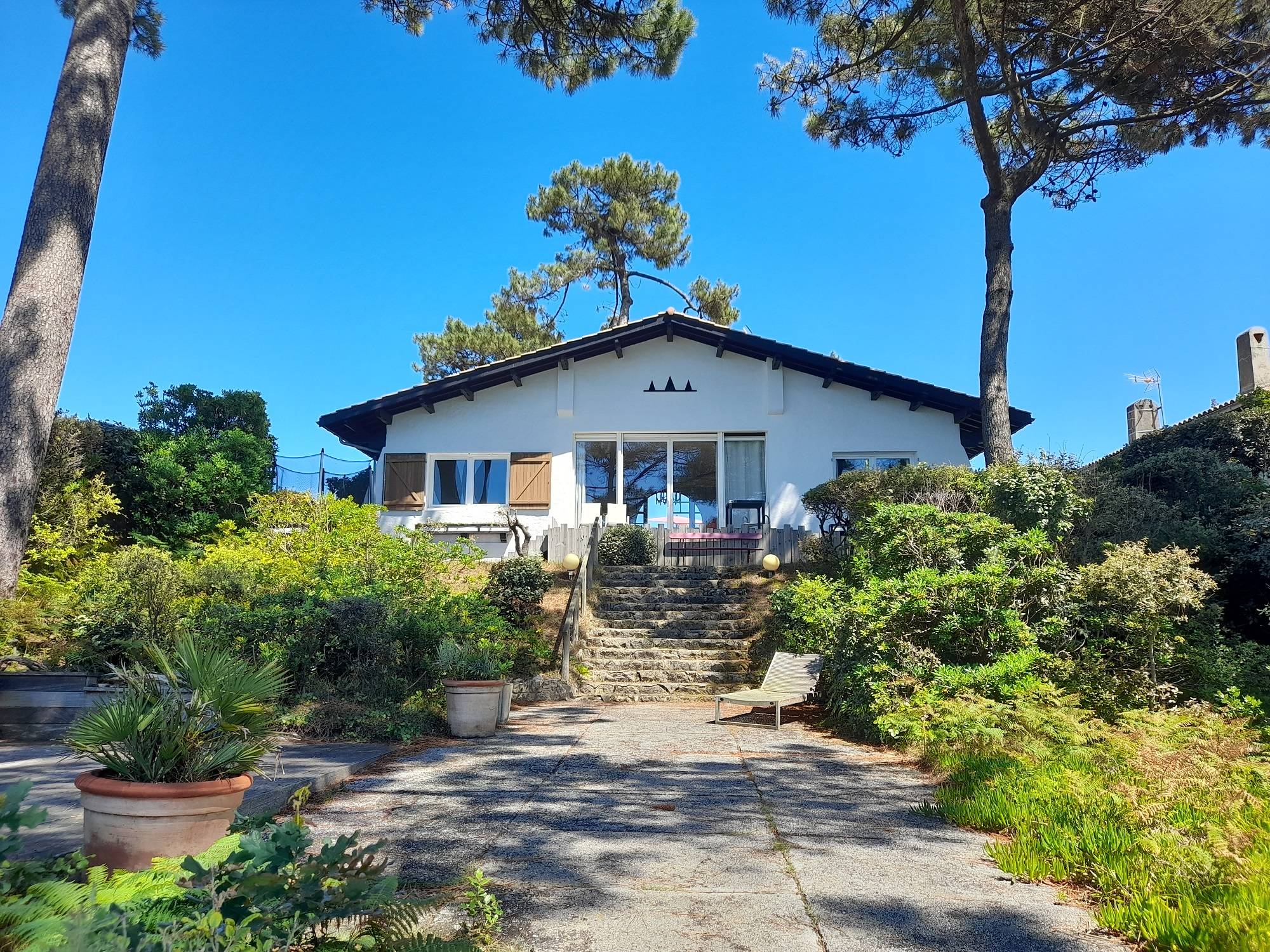 a louer pour les vacances villa en 1ere ligne bassin d'arcachon