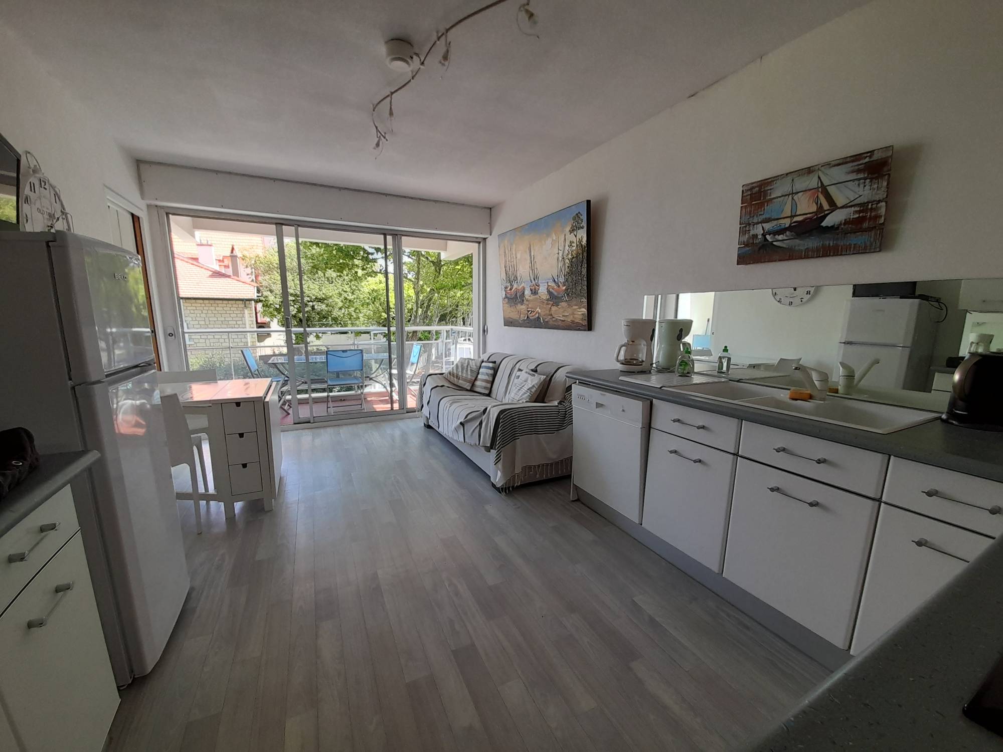 location saisonnière appartement 1ere ligne arcachon