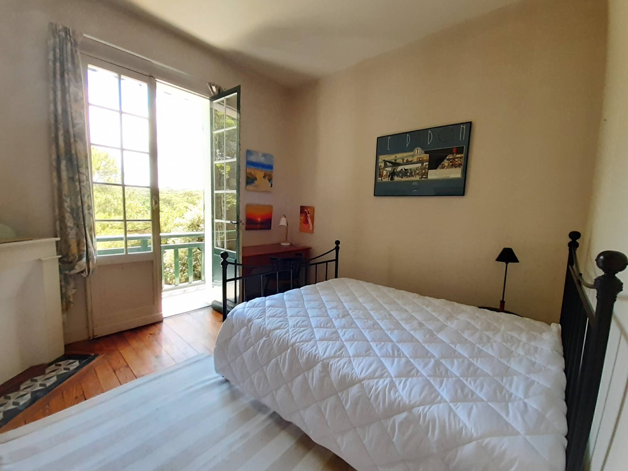 Location Le Moulleau jolie maison basco-landaise 3 chambres - 8 personnes ARCACHON le MOULLEAU