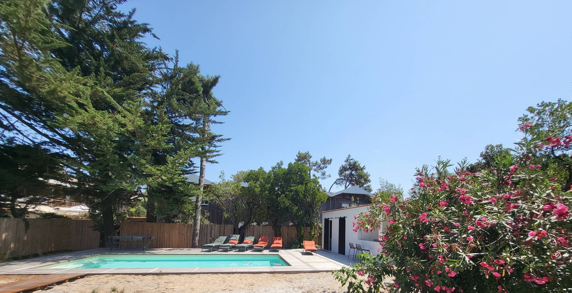 Location villa - 5 chambres et 10 couchages - piscine - Cap Ferret centre