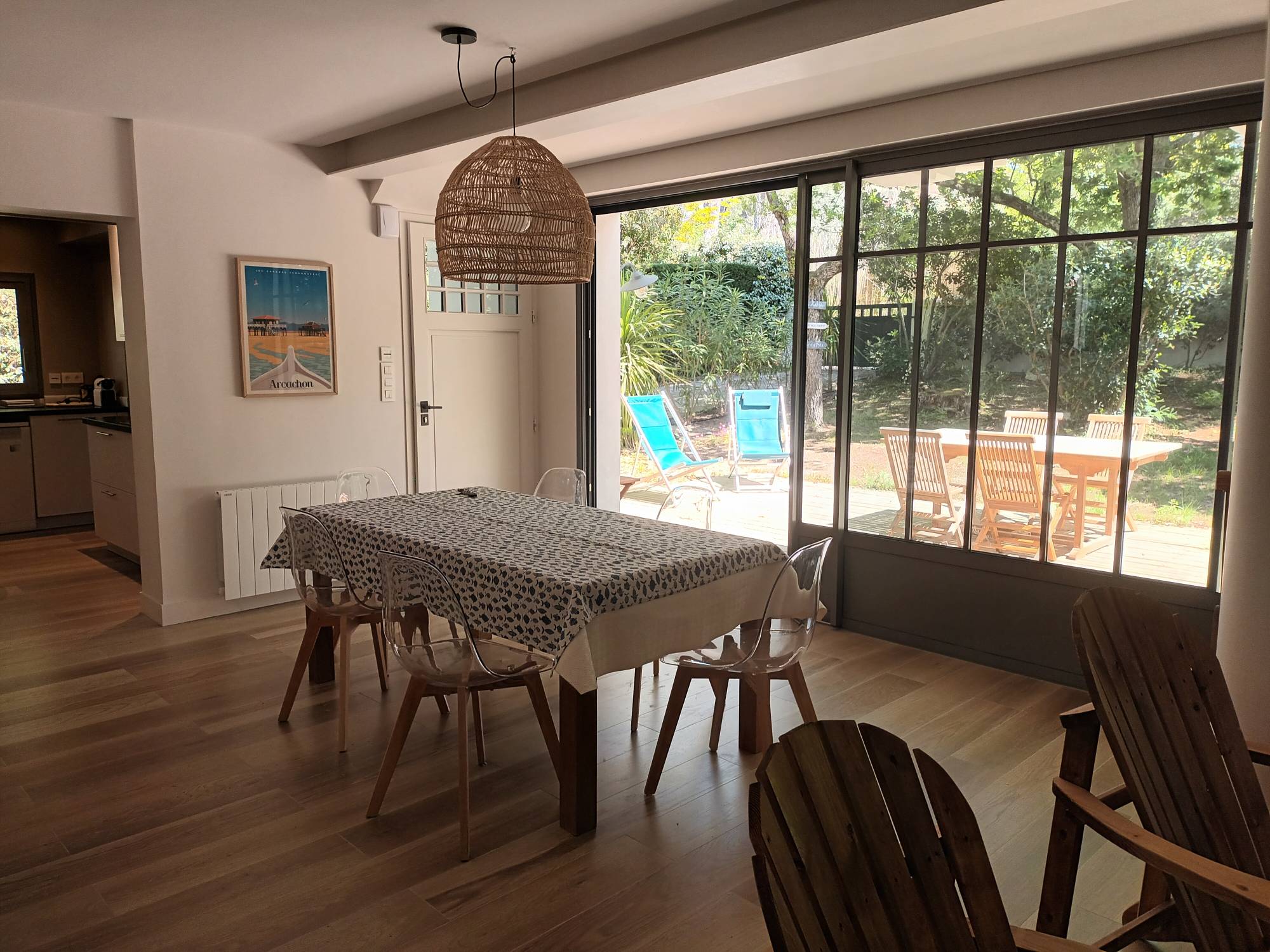 Location maison rénovée 5 chambres et jardin à 100m de la plage - Pyla-sur-Mer