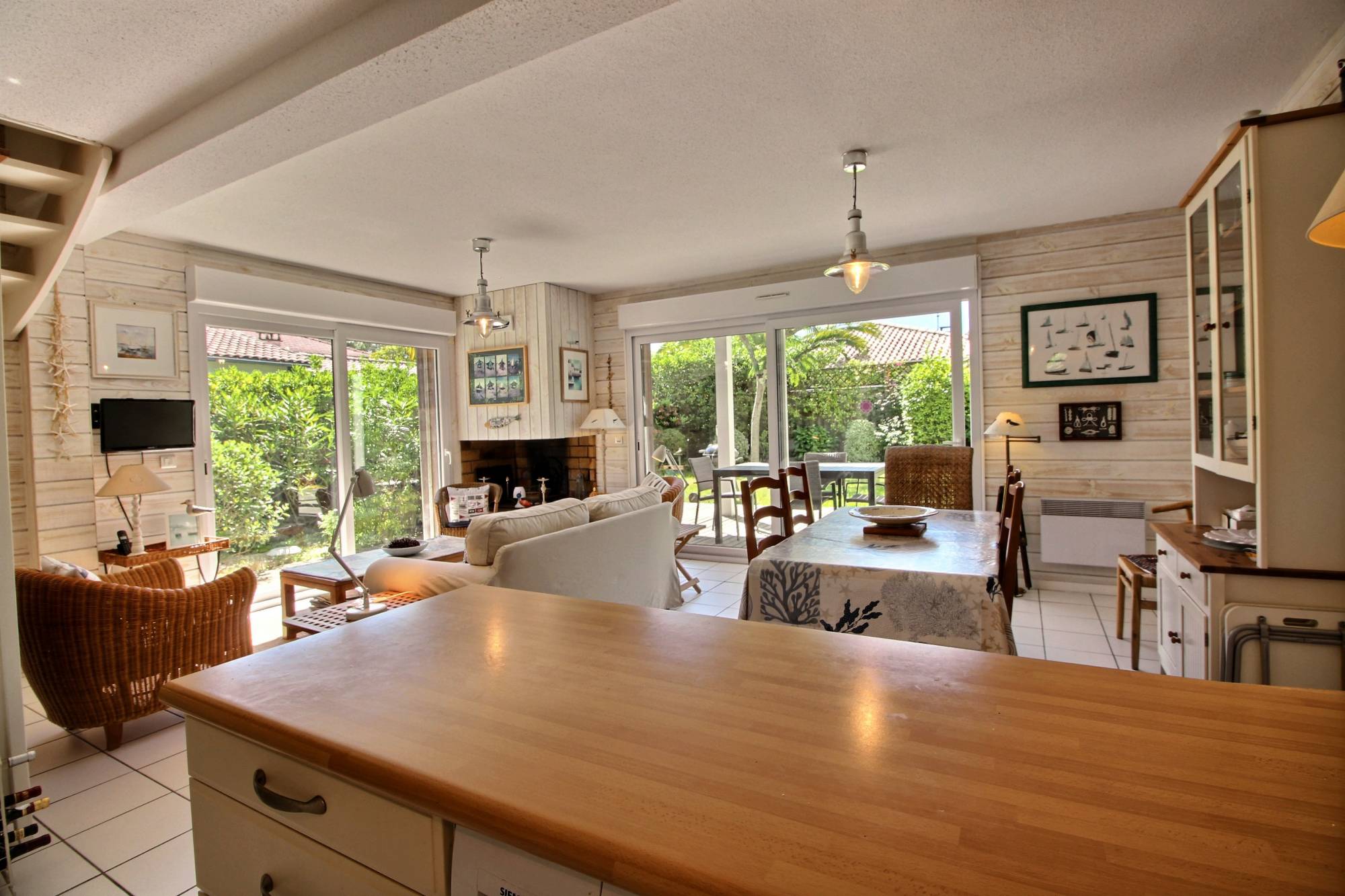 Location maison en bois 3 chambres - Cap Ferret Centre