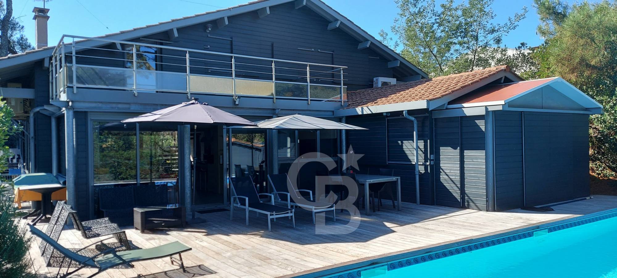 Location villa 4 chambres avec piscine - Cap Ferret