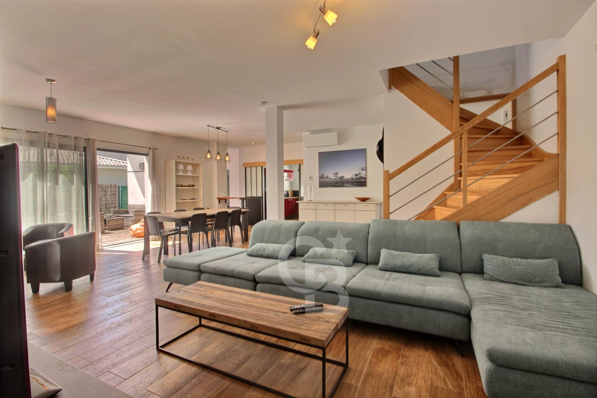 Location villa 4 chambres avec piscine chauffée - Lège-Cap-Ferret