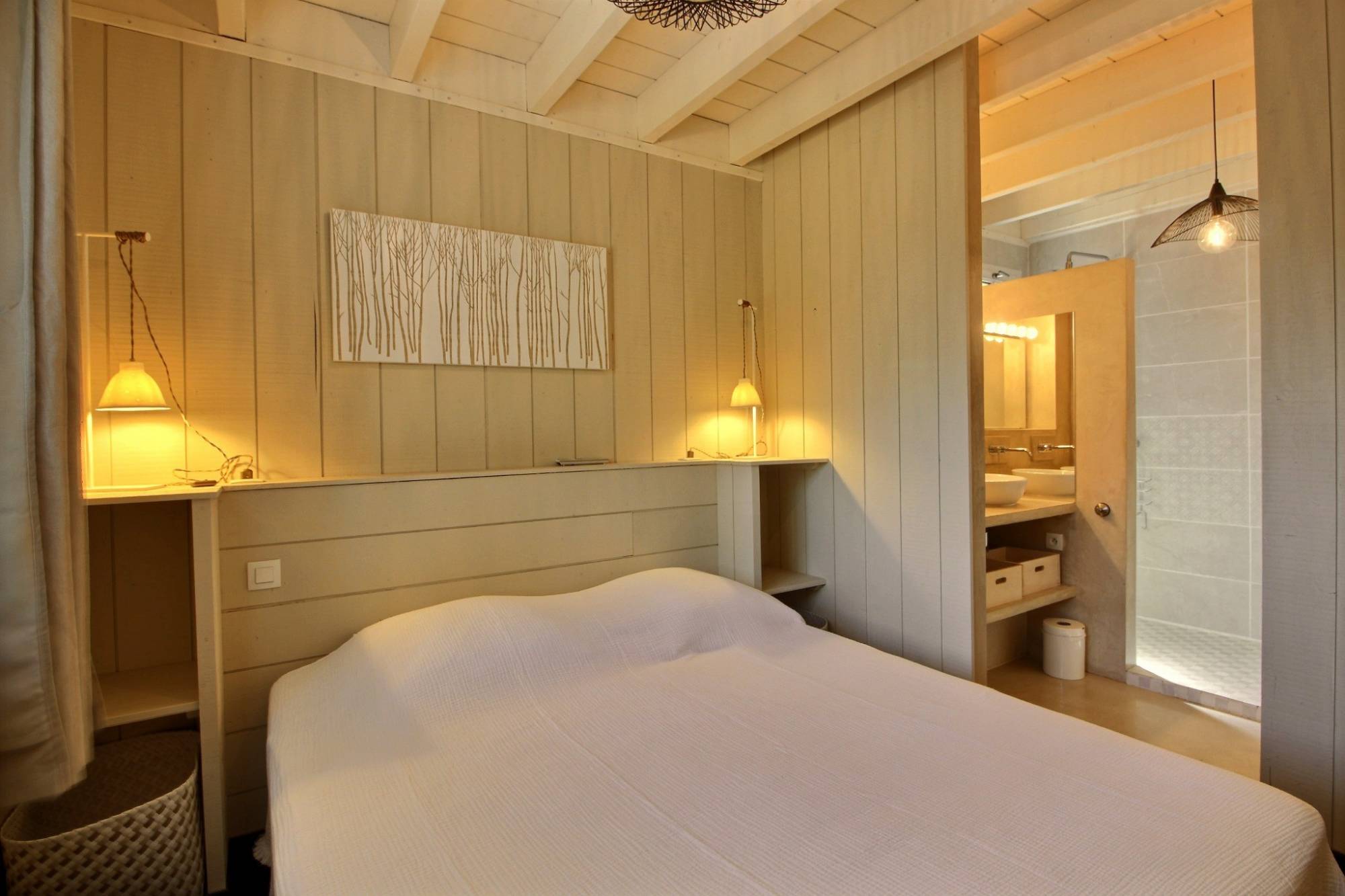 Location villa - 4 chambres et 8 couchages - piscine chauffée - Cap-Ferret centre