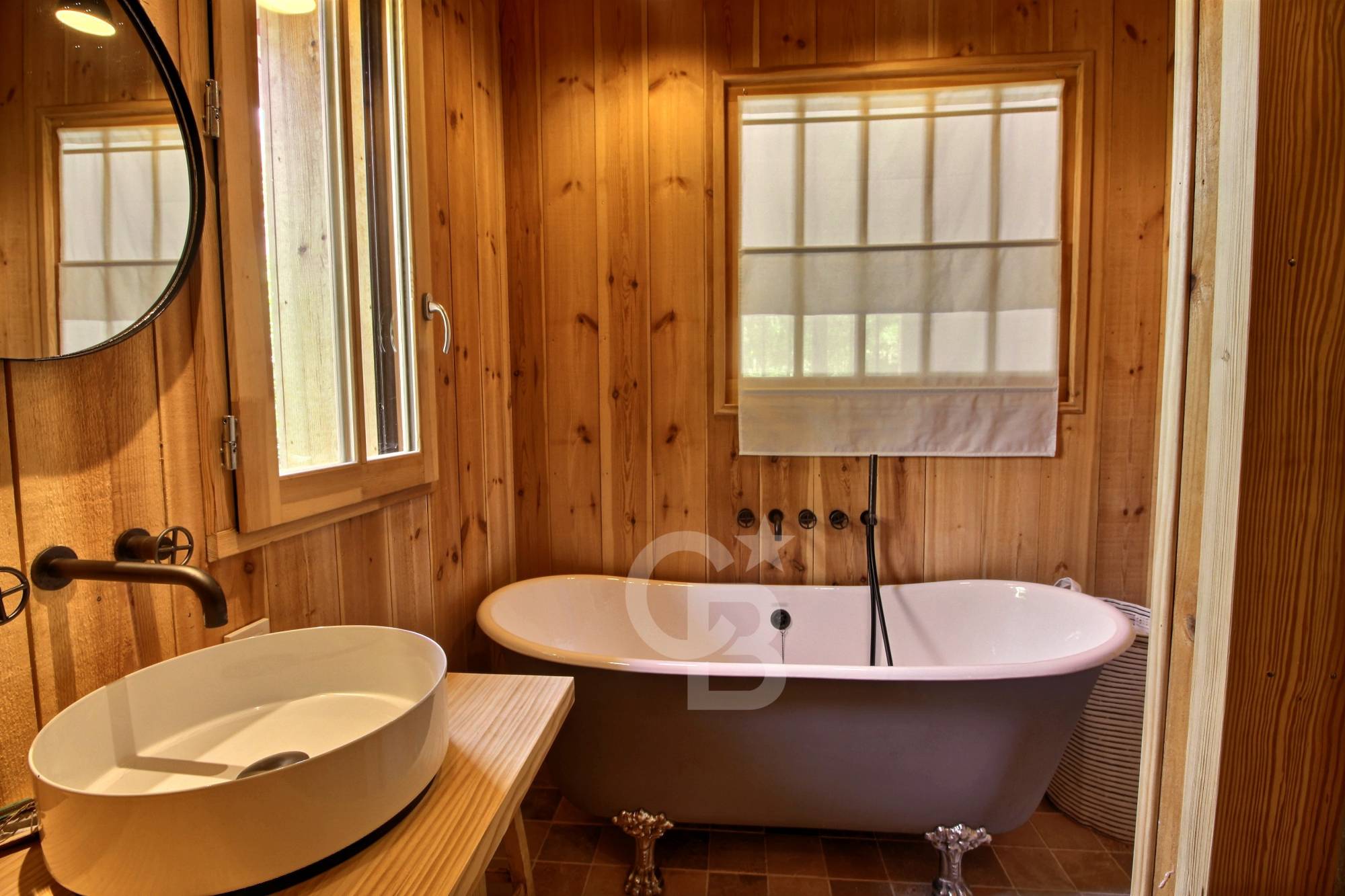 Location charmante villa 5 chambres avec piscine chauffée - Cap Ferret Centre