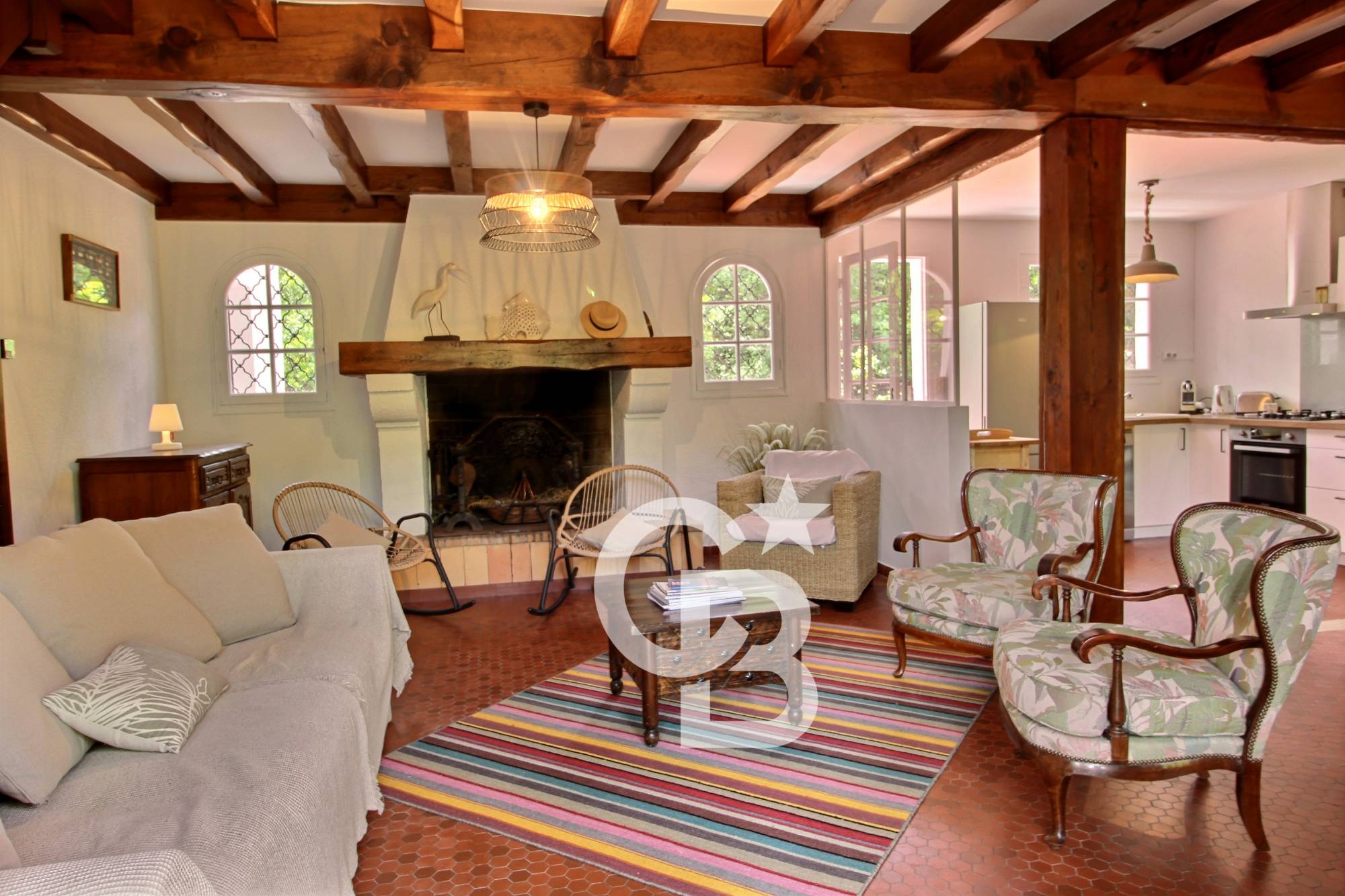 Location villa 5 chambres - Piraillan