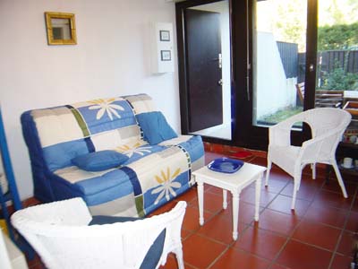 Location appartement 1 chambre avec jardinet dans résidence avec piscine - Cap-Ferret Centre