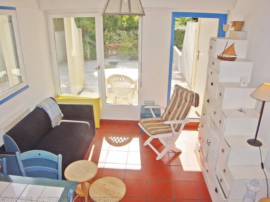 Appartement duplex à louer dans résidence avec piscine au cap-ferret