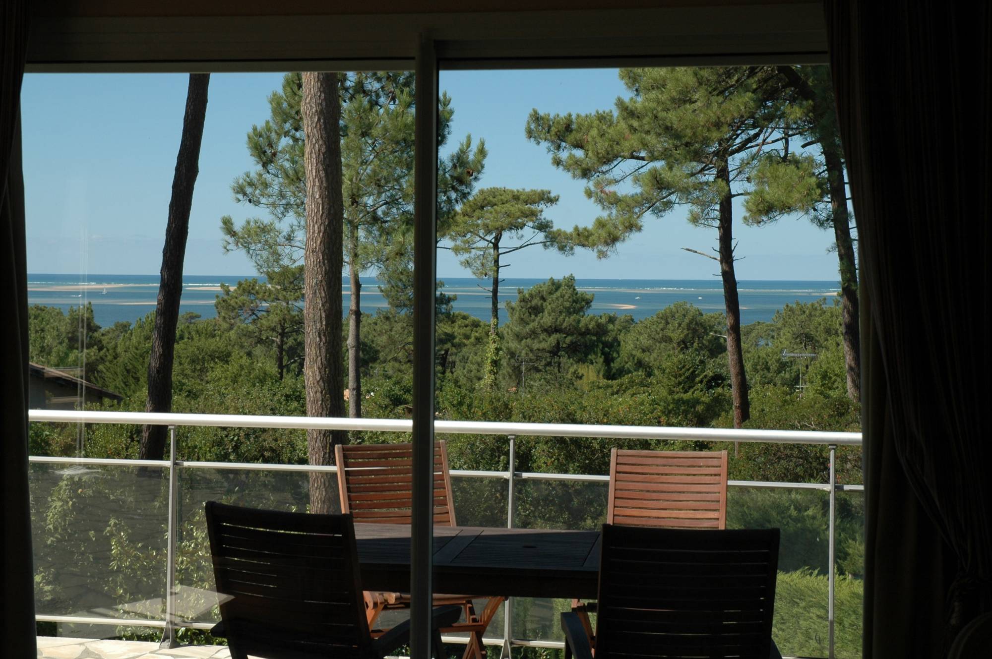 à louer maison vue mer pyla sur mer