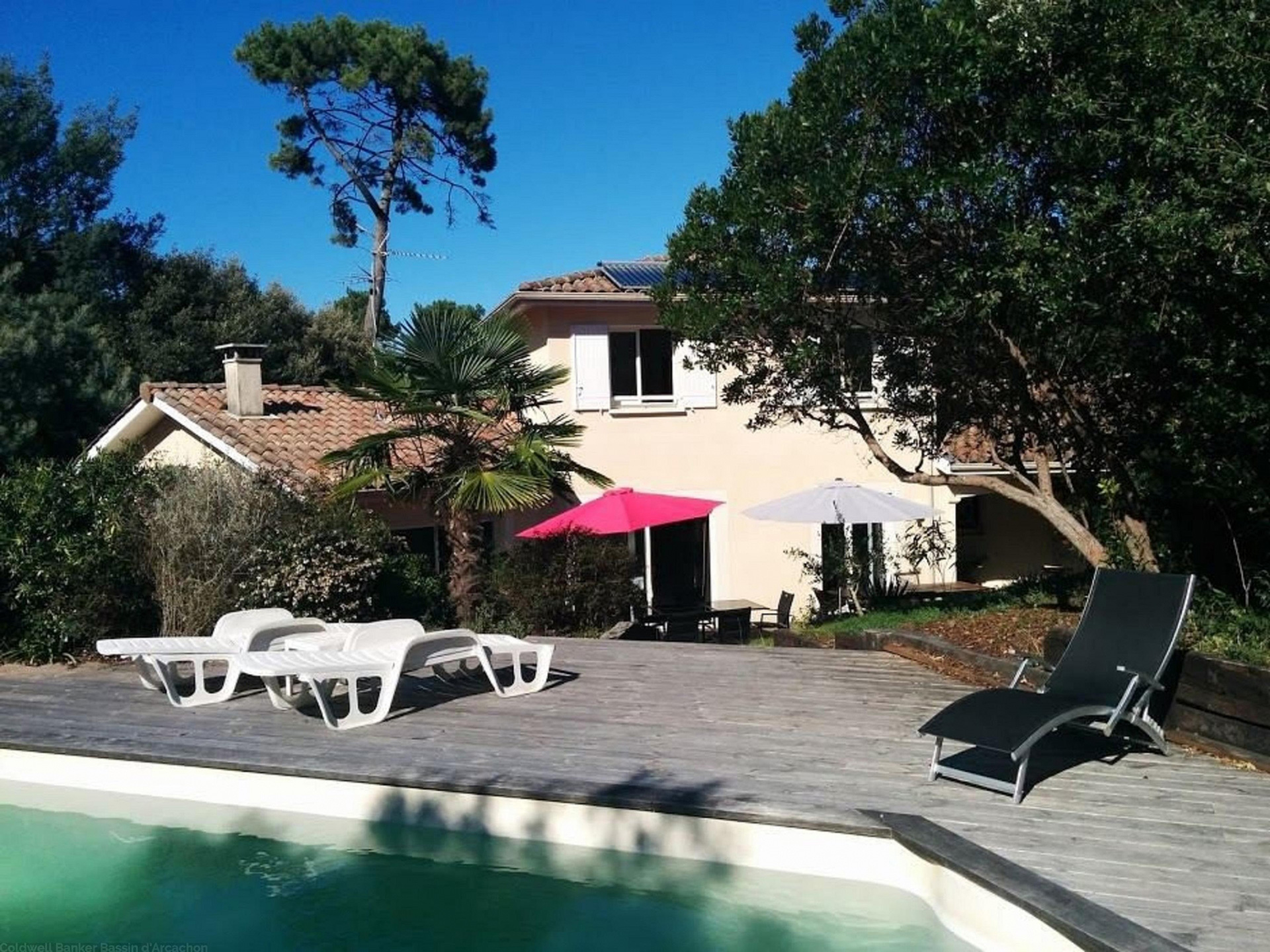 Location maison avec piscine proche plage PYLA SUR MER CERCLE DE VOILE