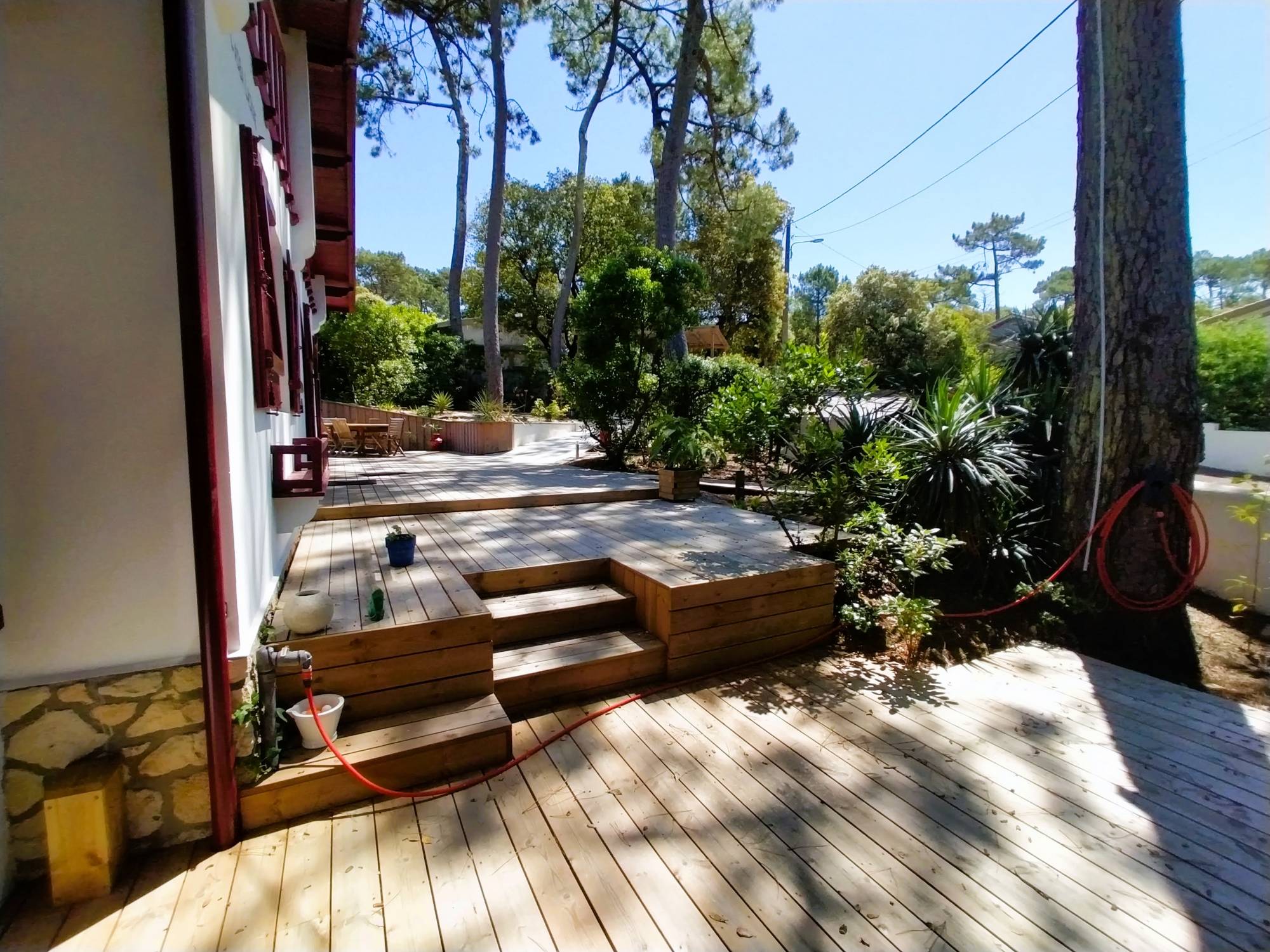 Location ravissante maison basco-landaise 4 chambres et piscine - Arcachon Le Moulleau