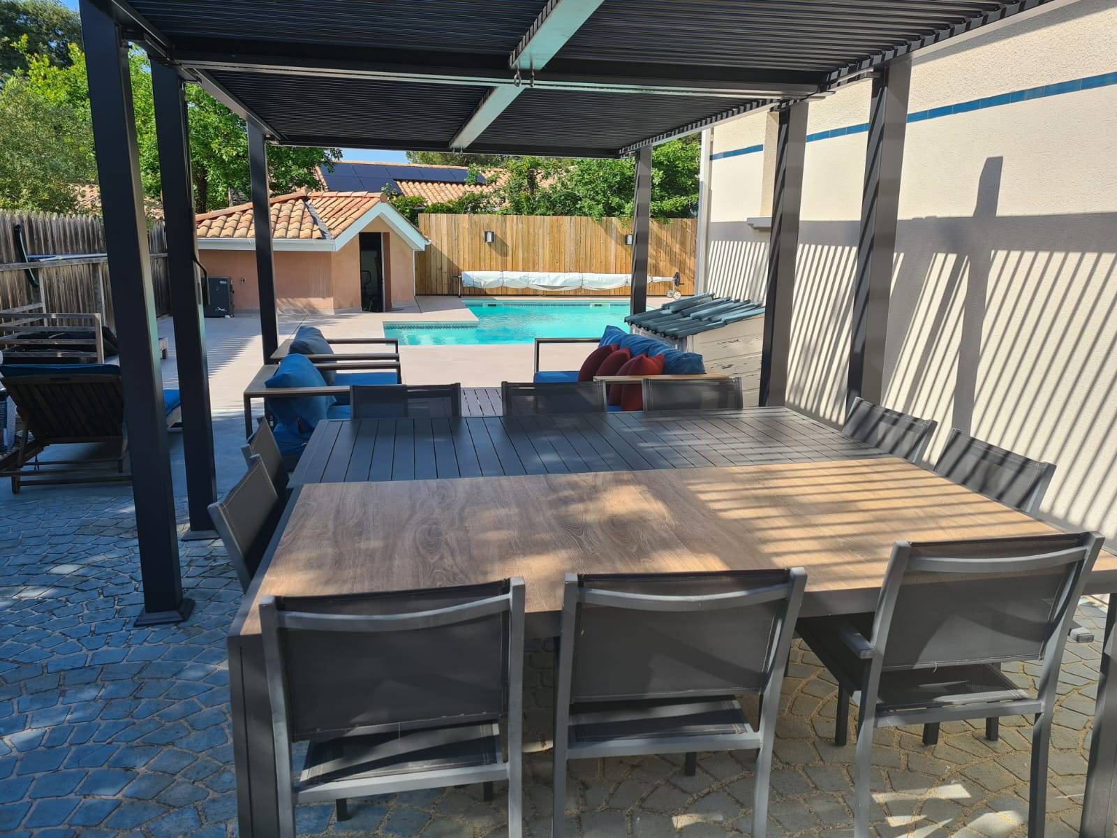 Location belle maison contemporaine 4 chambres - 8 personnes  - piscine jardin Bassin d'Arcachon - la Teste de Buch