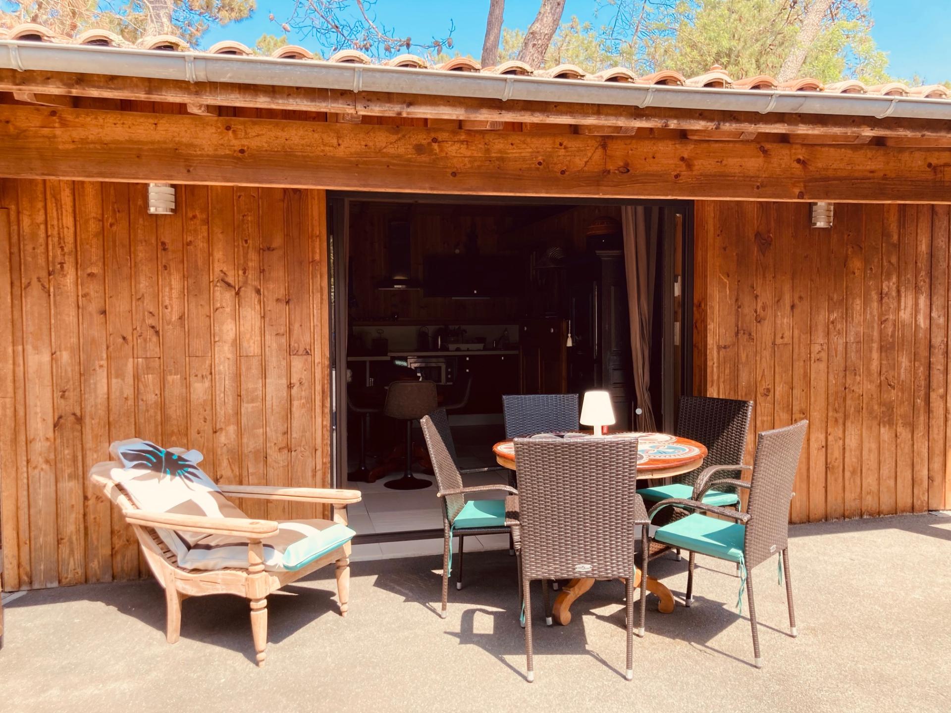 Location appartement - 1 chambre et 3 couchages - piscine - Cap Ferret