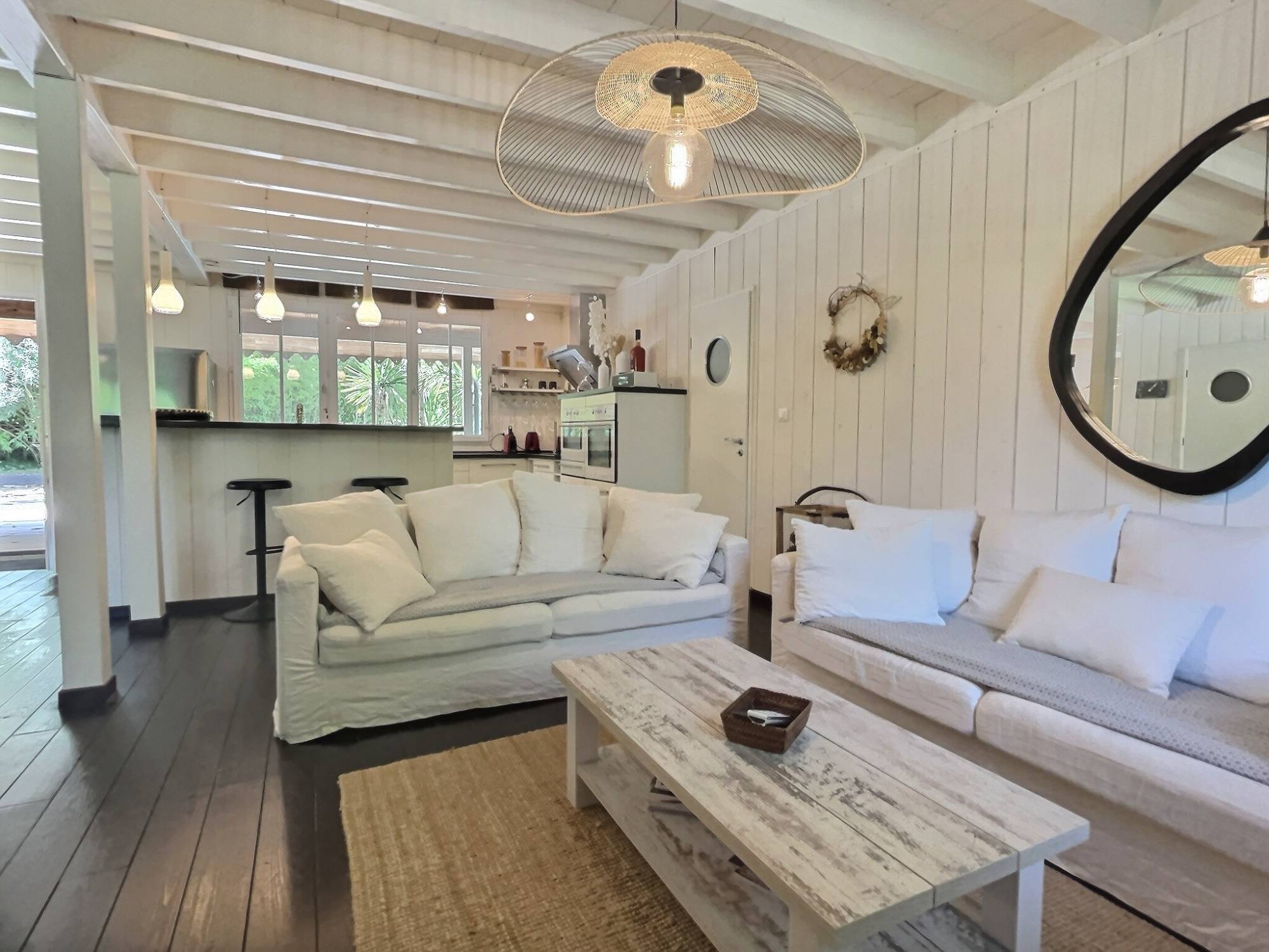 Location villa - 5 chambres et 10 couchages - piscine - Cap-Ferret