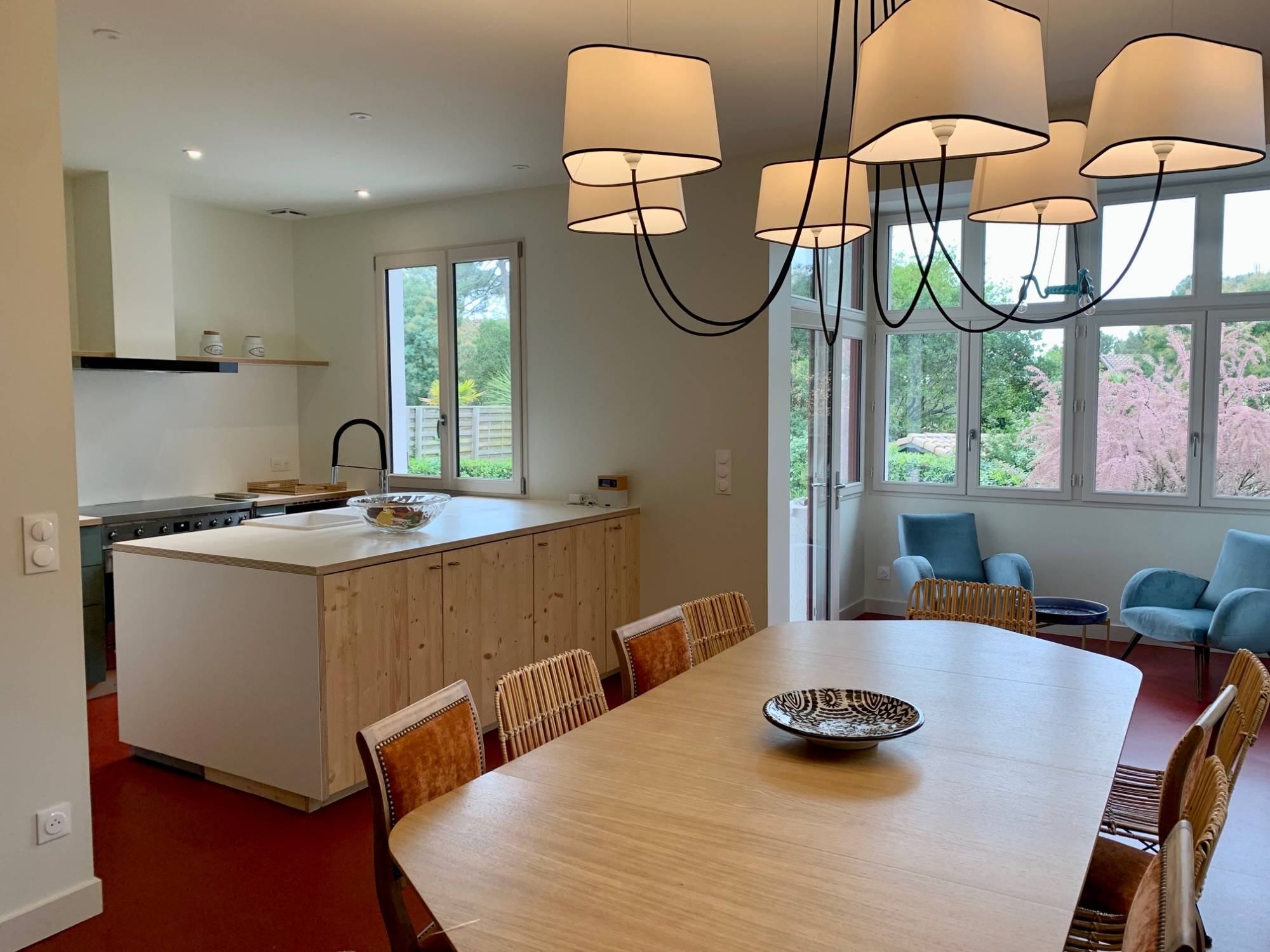 locations saisonnière maison avec piscine chauffée bassin d'arcachon