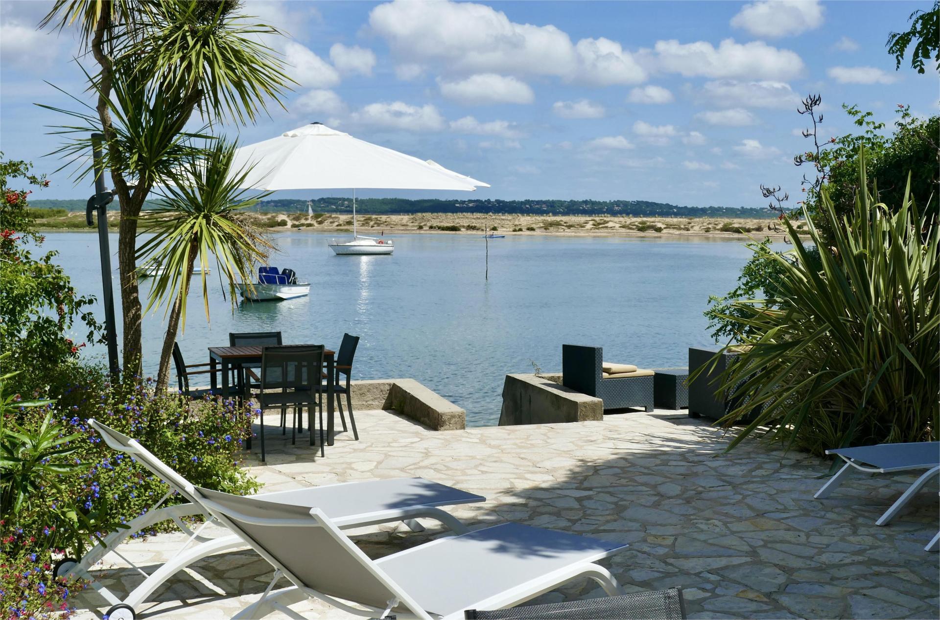 Location villa en première ligne - 3 chambres et 6 couchages - Cap Ferret