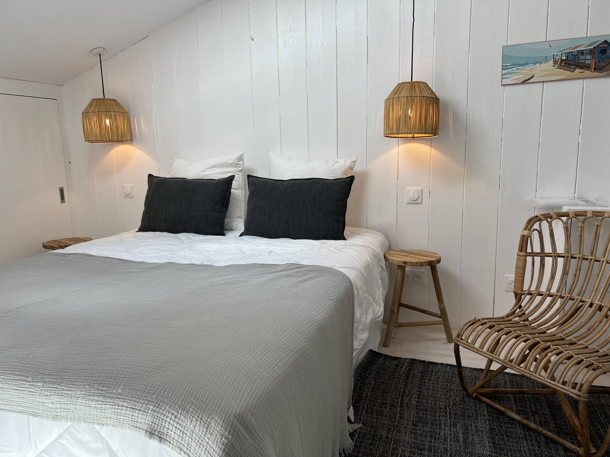 Location villa - 4 chambres et 8 couchages - Grand Piquey