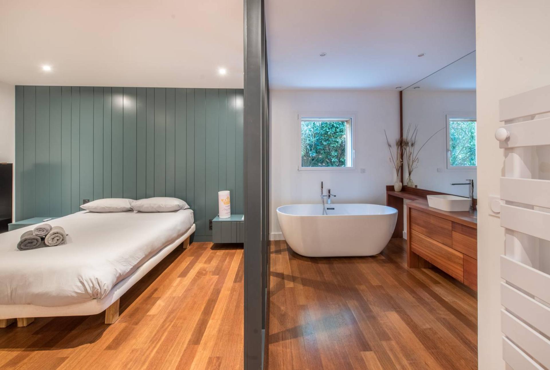 Location magnifique villa d'architecte style cabane avec piscine chauffée - Pyla-sur-Mer