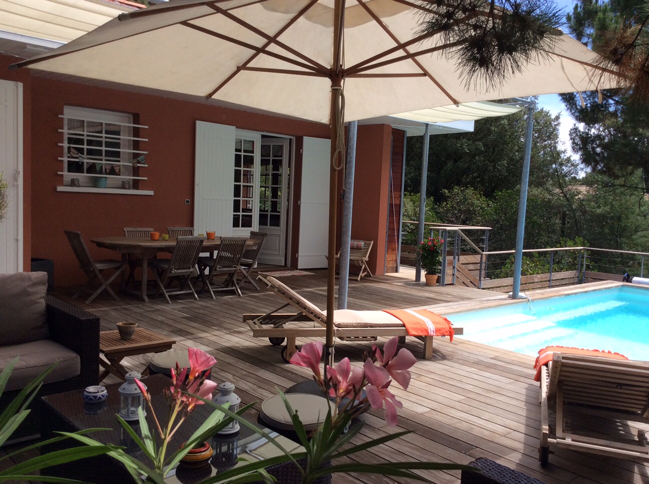 Le Moulleau - Villa de vacances à louer proche plage 12 personnes