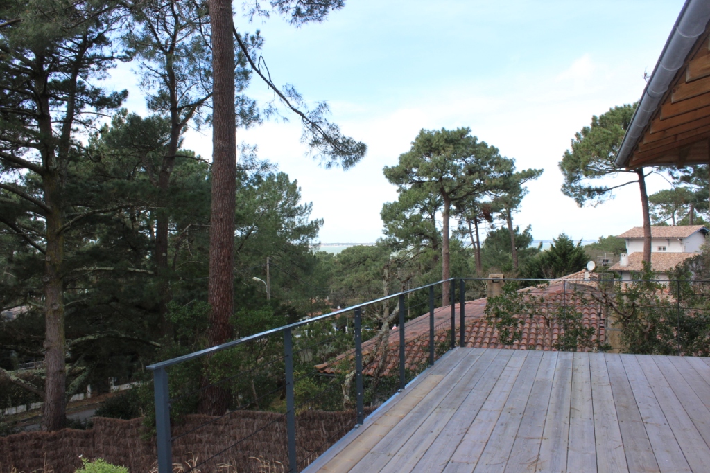 location pyla vue bassin plage vacances