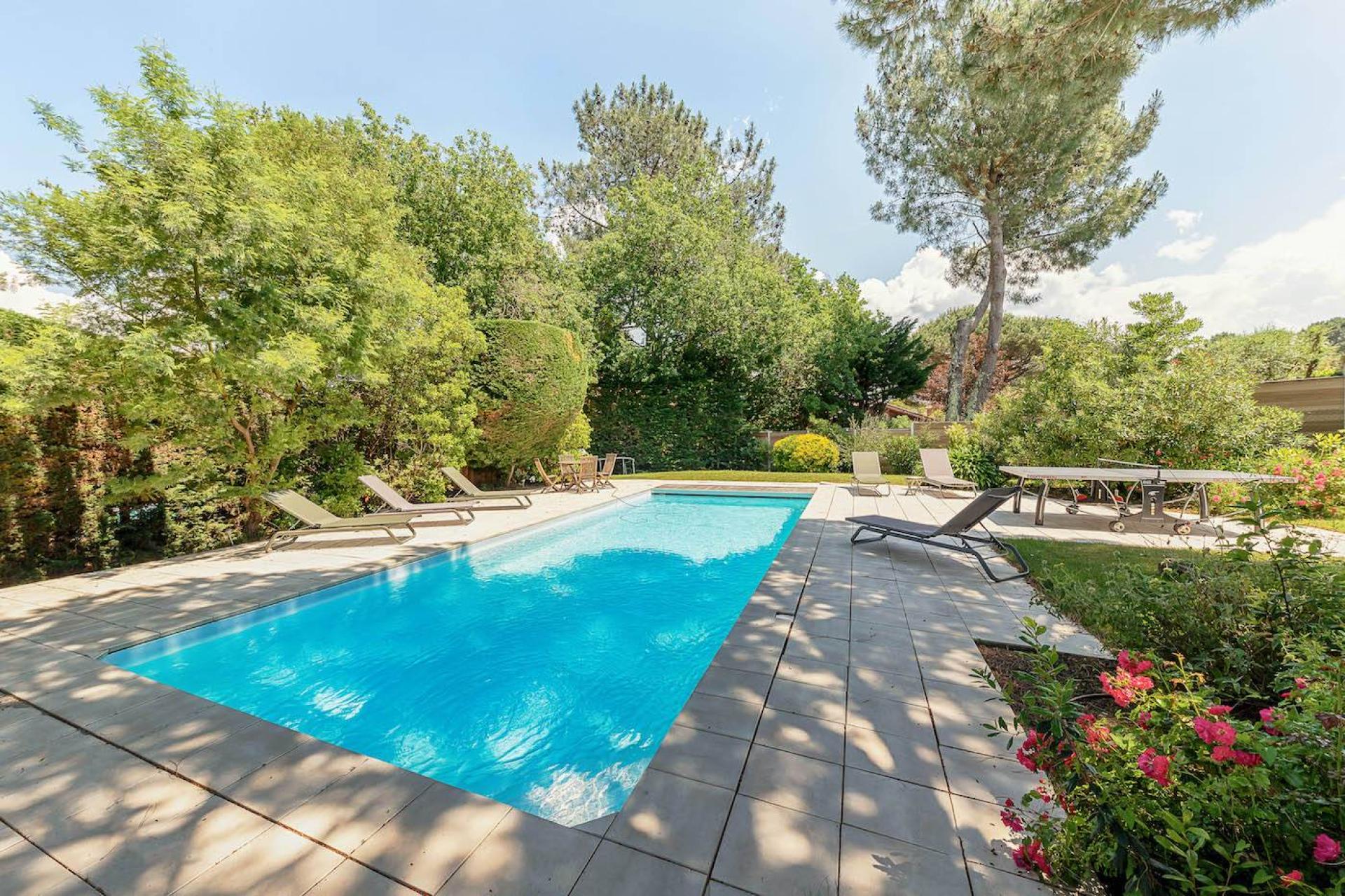 Location villa familiale 11 personnes avec piscine chauffée - Pyla-sur-Mer