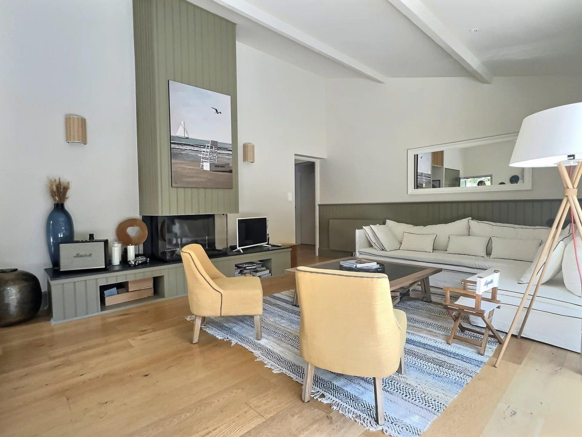 Location villa - 4 chambres et 8 couchages - piscine chauffée - Le Canon