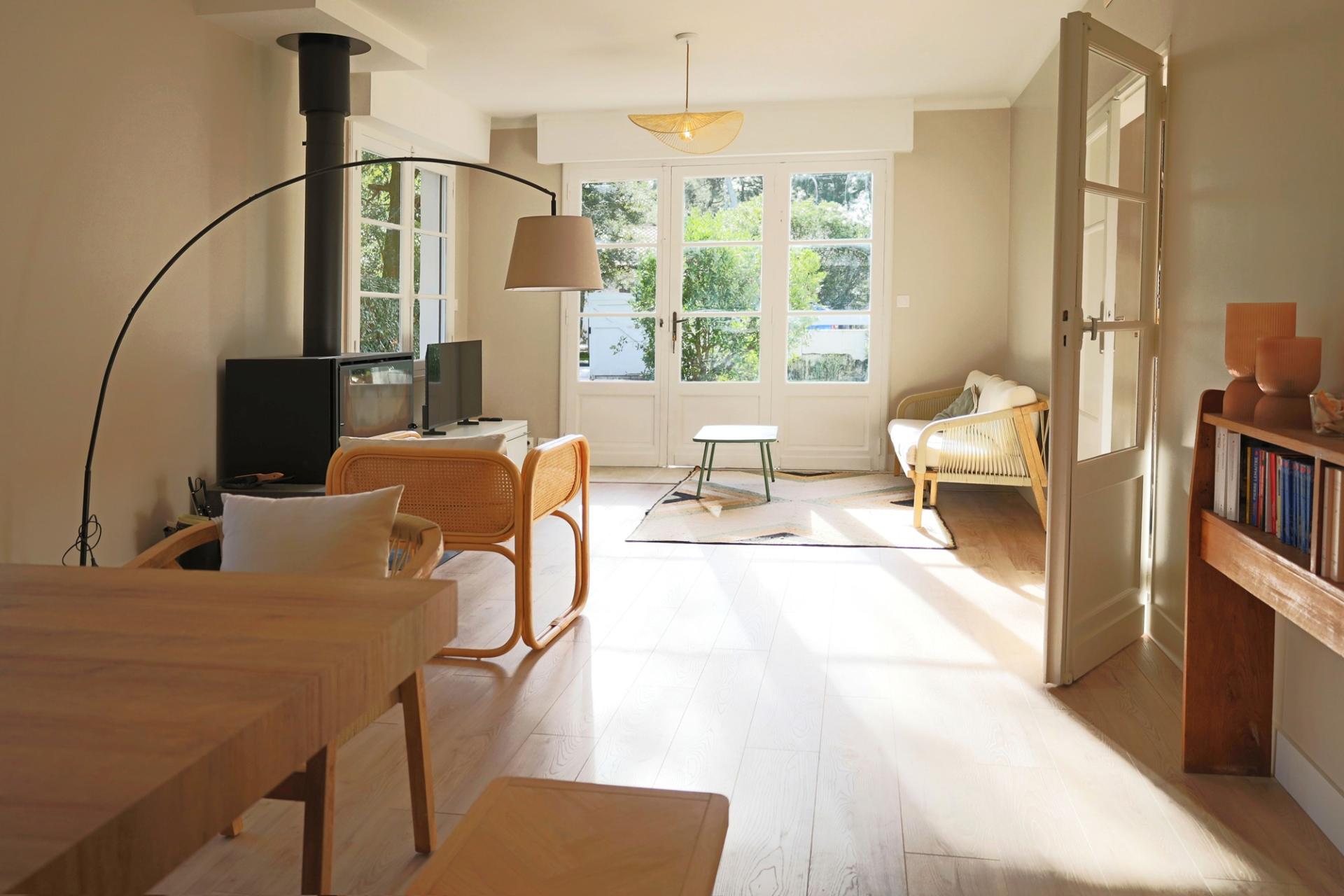 location saisonnière maison 6 chambres moulleau