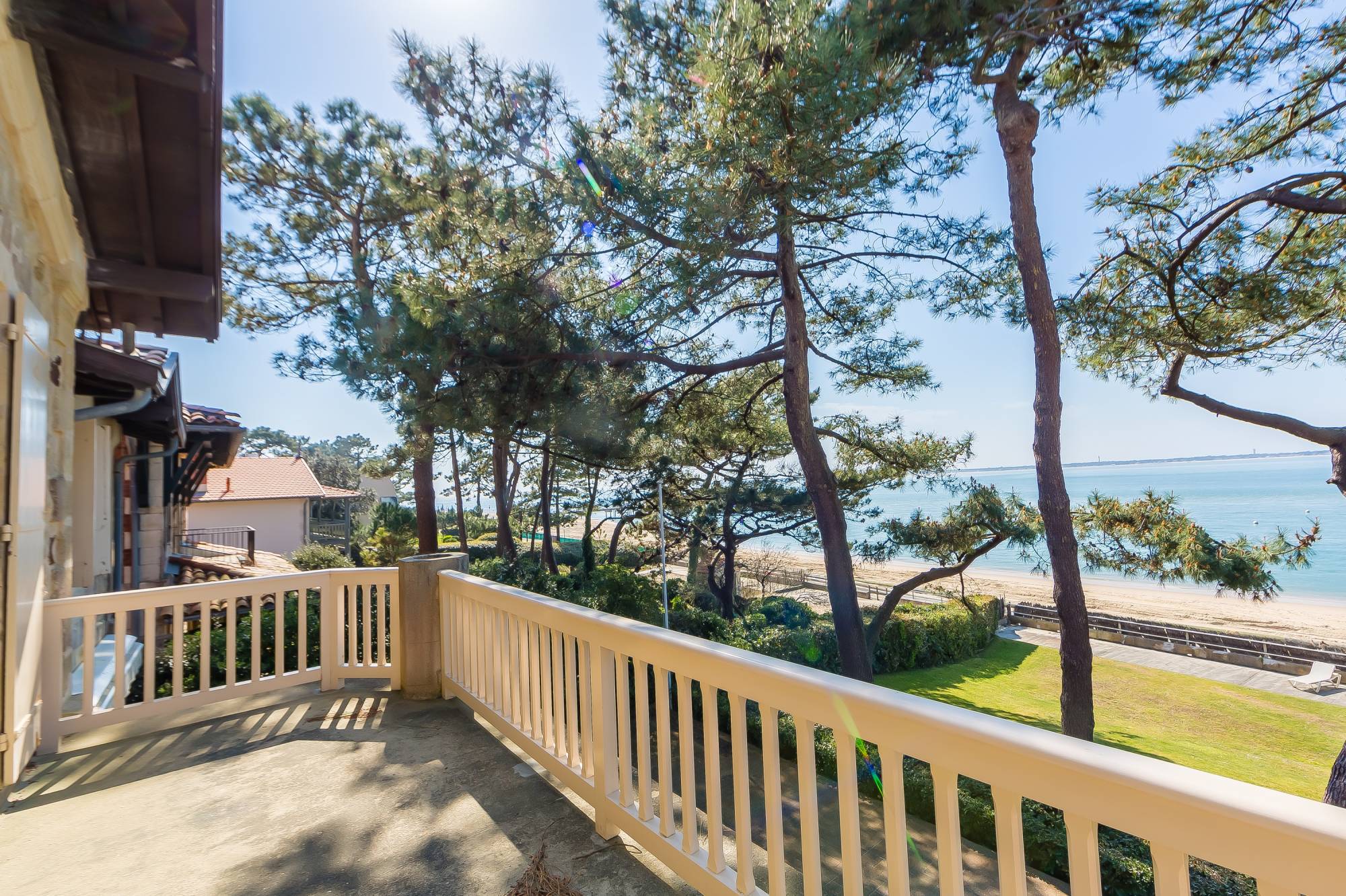 à louer maison en 1ere ligne plage Arcachon