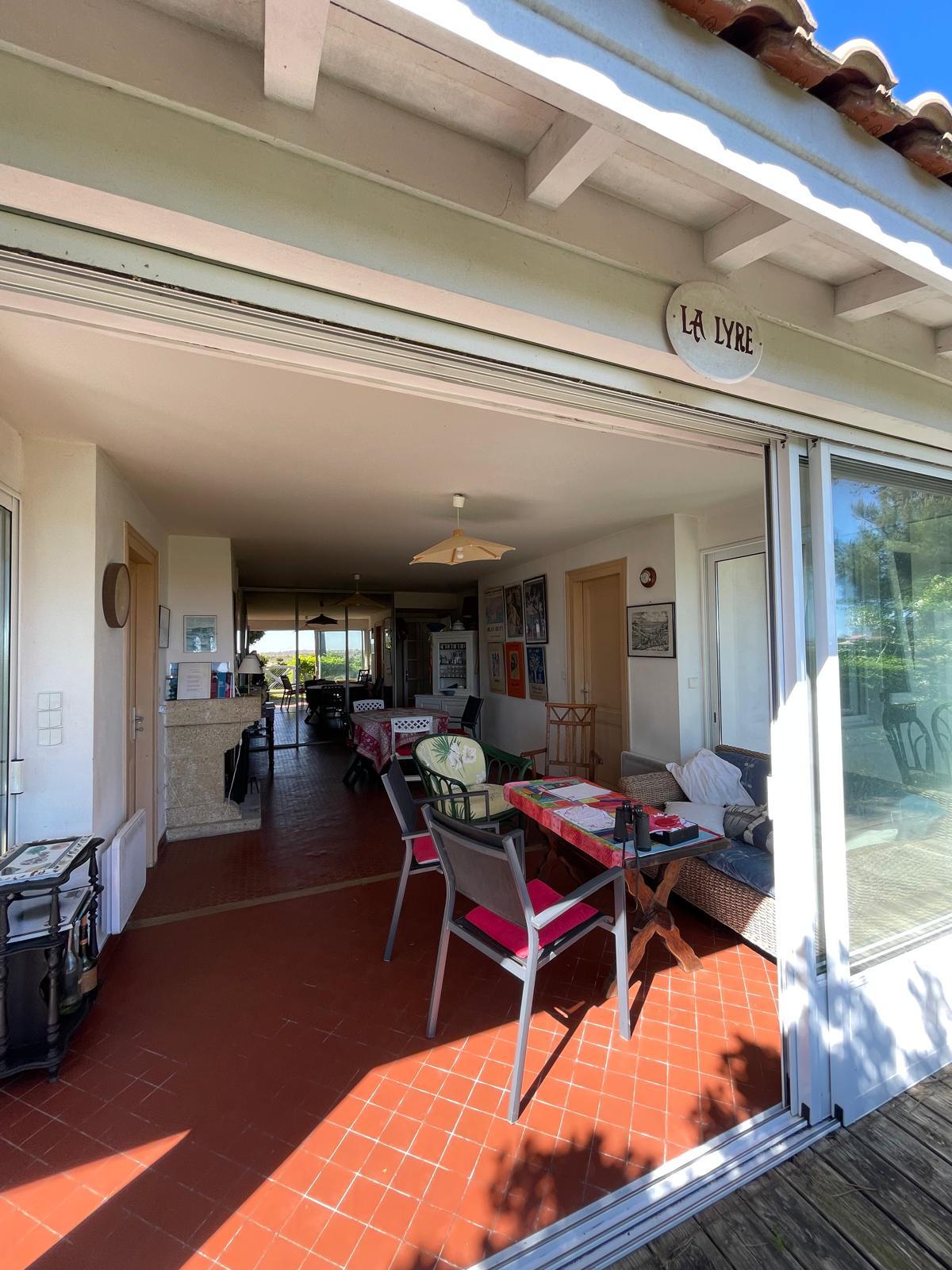 Location villa de charme en première ligne du Bassin - 4 chambres et 8 couchages - Cap Ferret