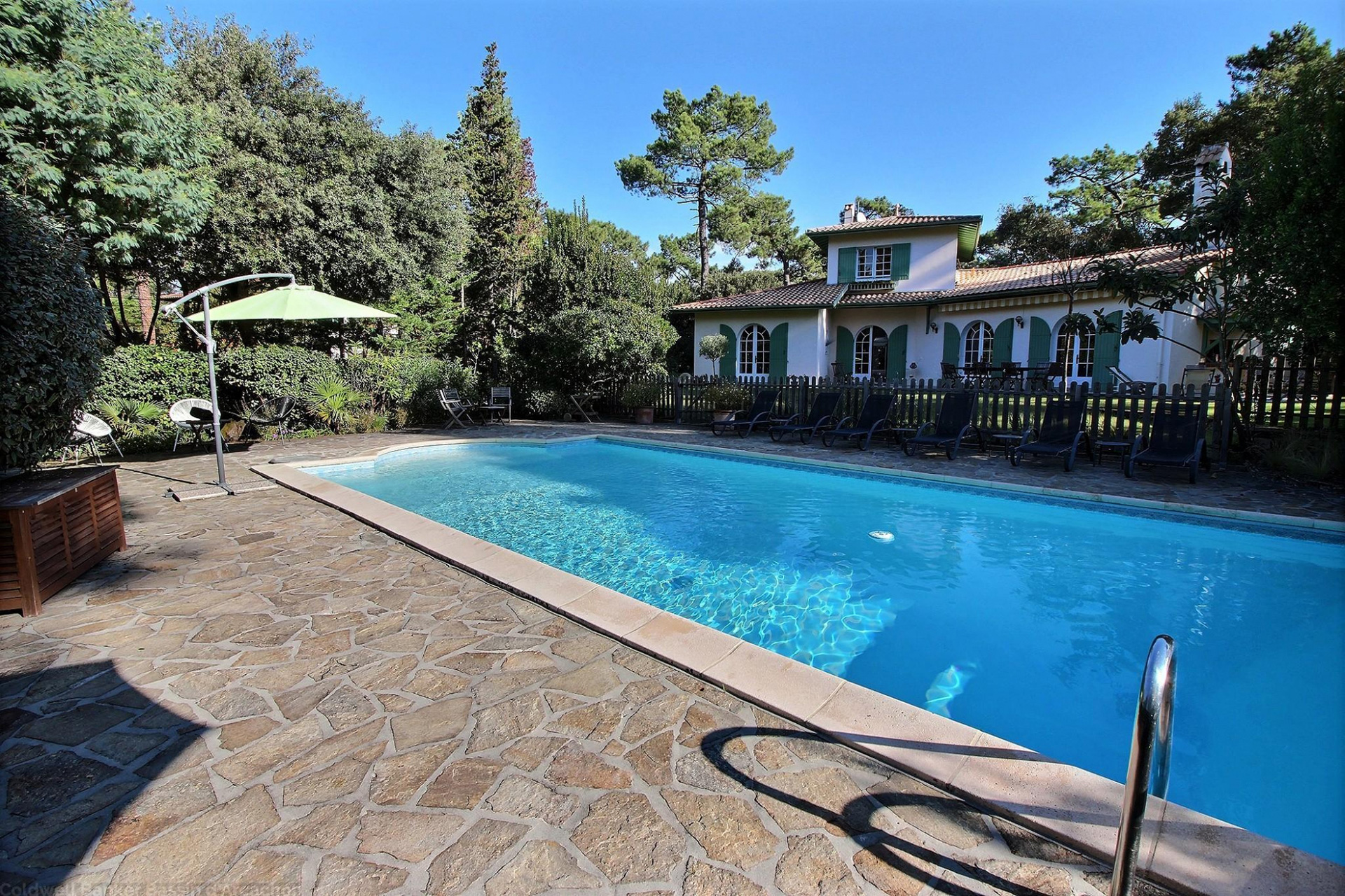 louer vacances maison piscine chauffée 12 personnes familiale moulleau amis grande