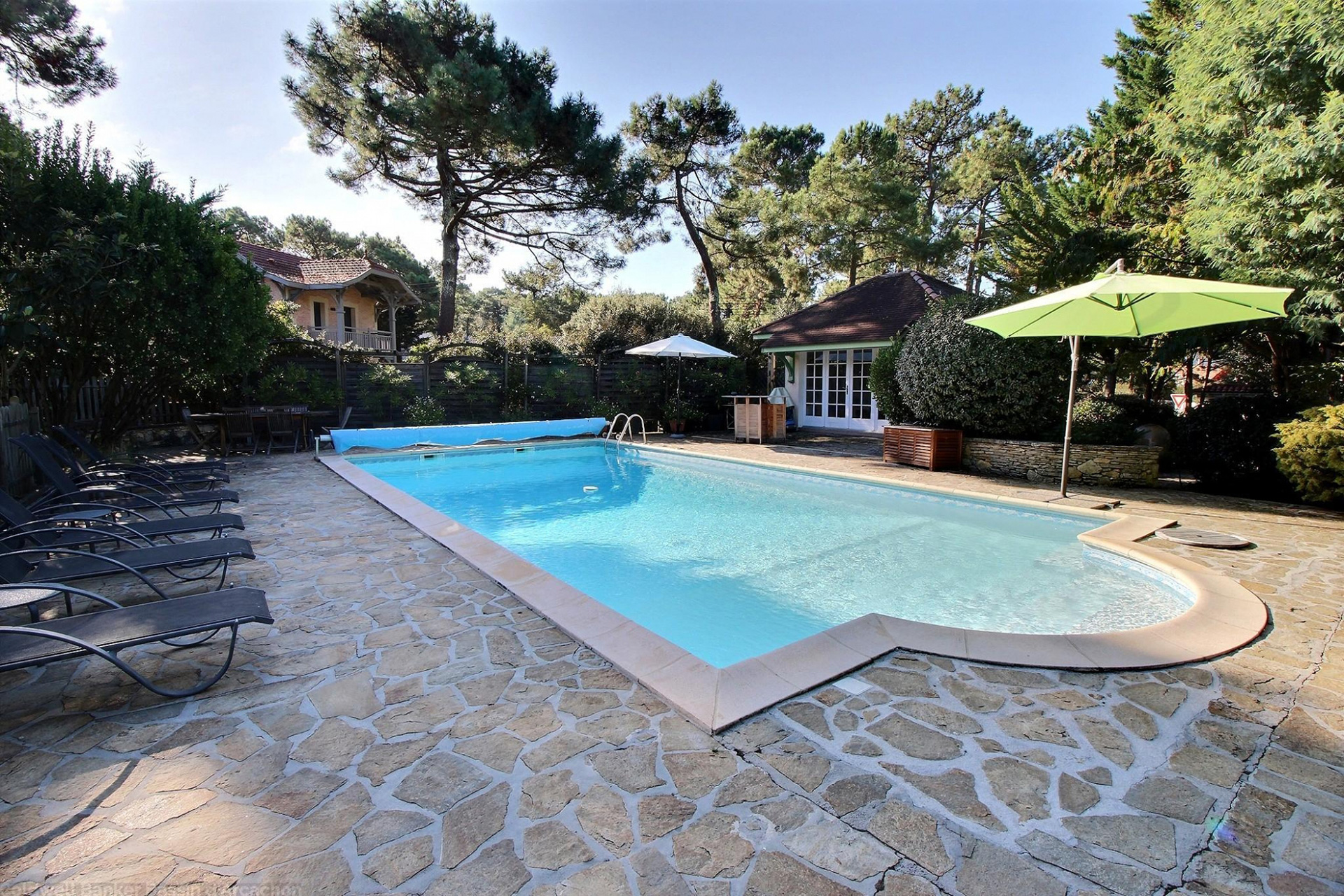 Location villa 5 chambres - 12 personnes - avec piscine chauffée ARCACHON LE MOULLEAU