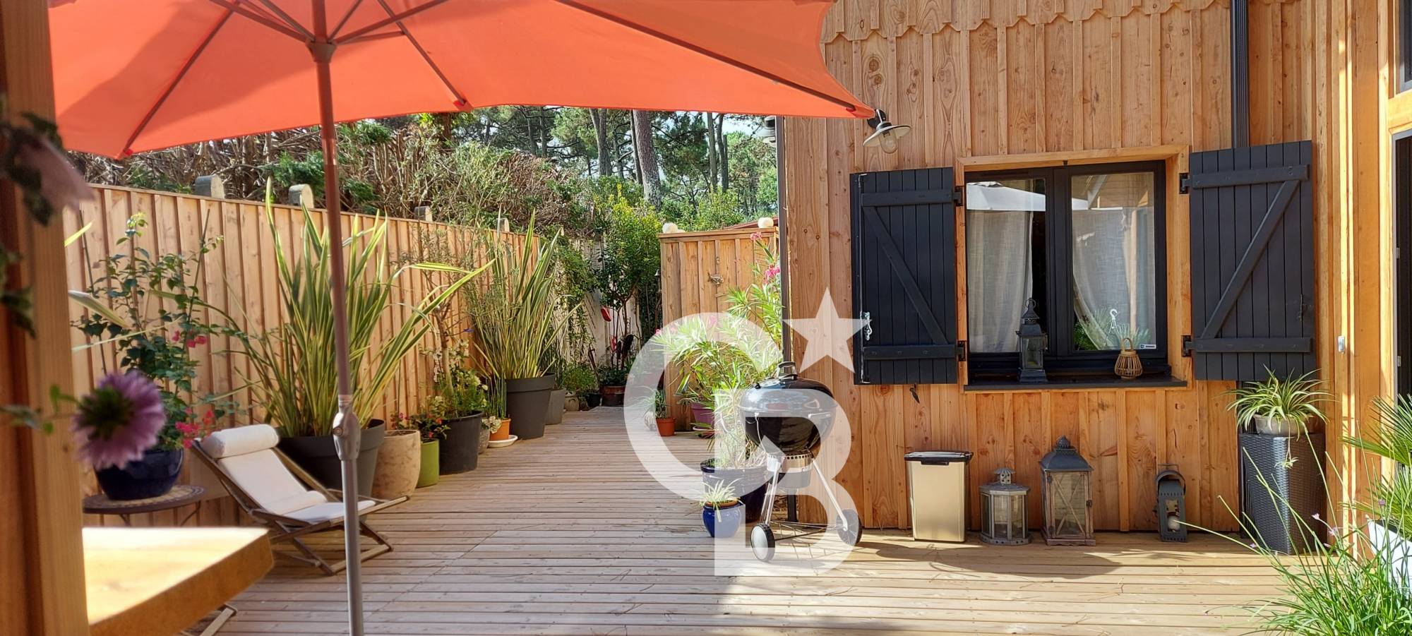 Location villa 3 chambres et 1 cabine dans secteur recherché Cap Ferret