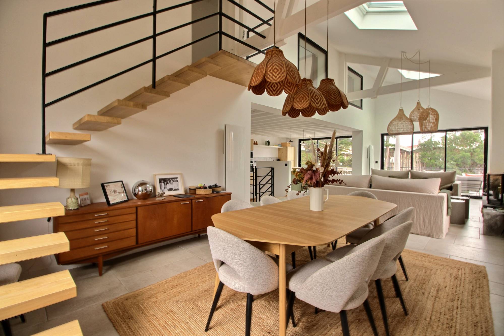 Location villa - 5 chambres et 10 couchages - piscine - Cap Ferret centre