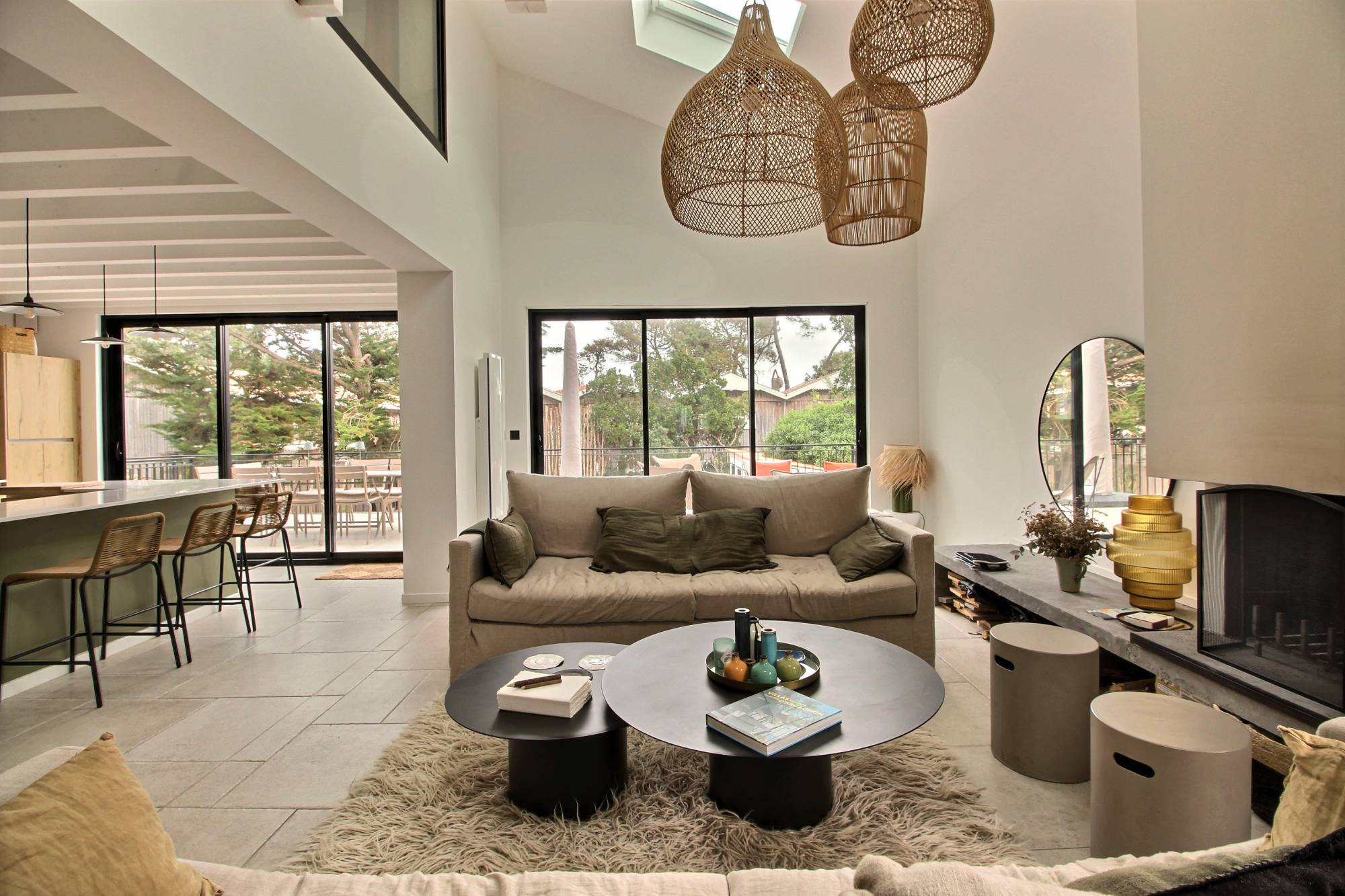 Location villa - 5 chambres et 10 couchages - piscine - Cap Ferret centre