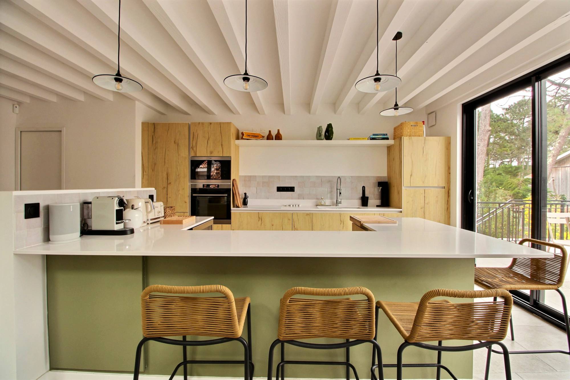 Location villa - 5 chambres et 10 couchages - piscine - Cap Ferret centre