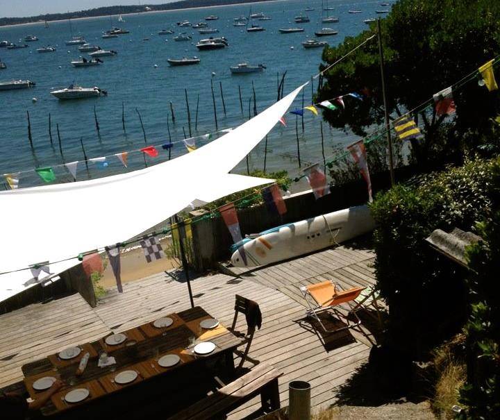 Location maison et cabanon bord de plage 6 personnes - Cap Ferret