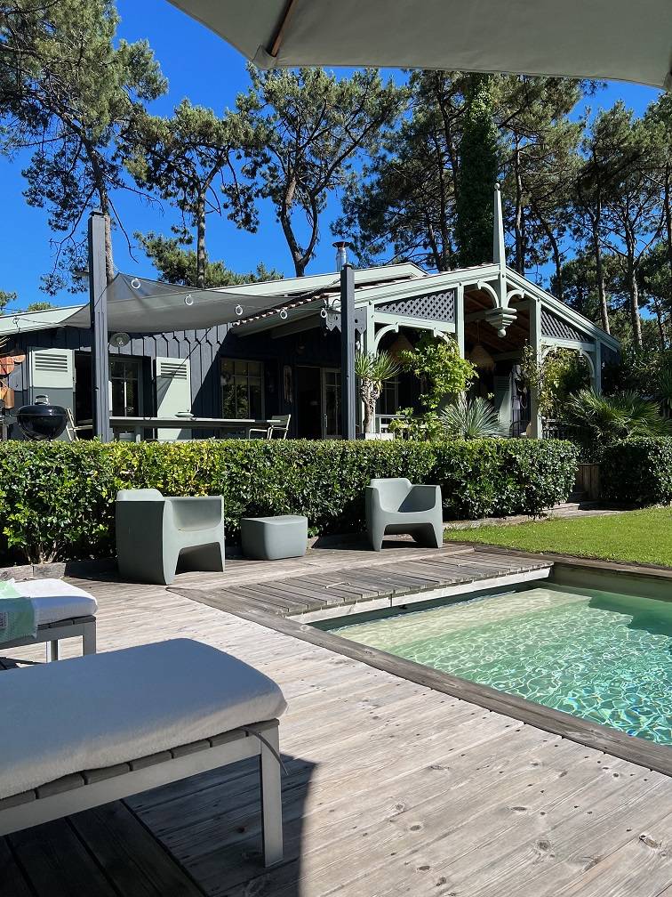 Location villa 5 chambres 10 couchages - Piraillan Cap-Ferret