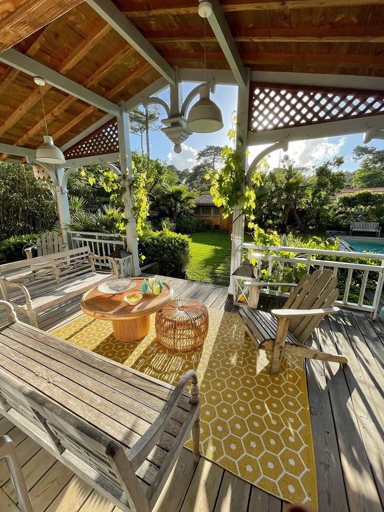 Location villa 5 chambres 10 couchages - Piraillan Cap-Ferret