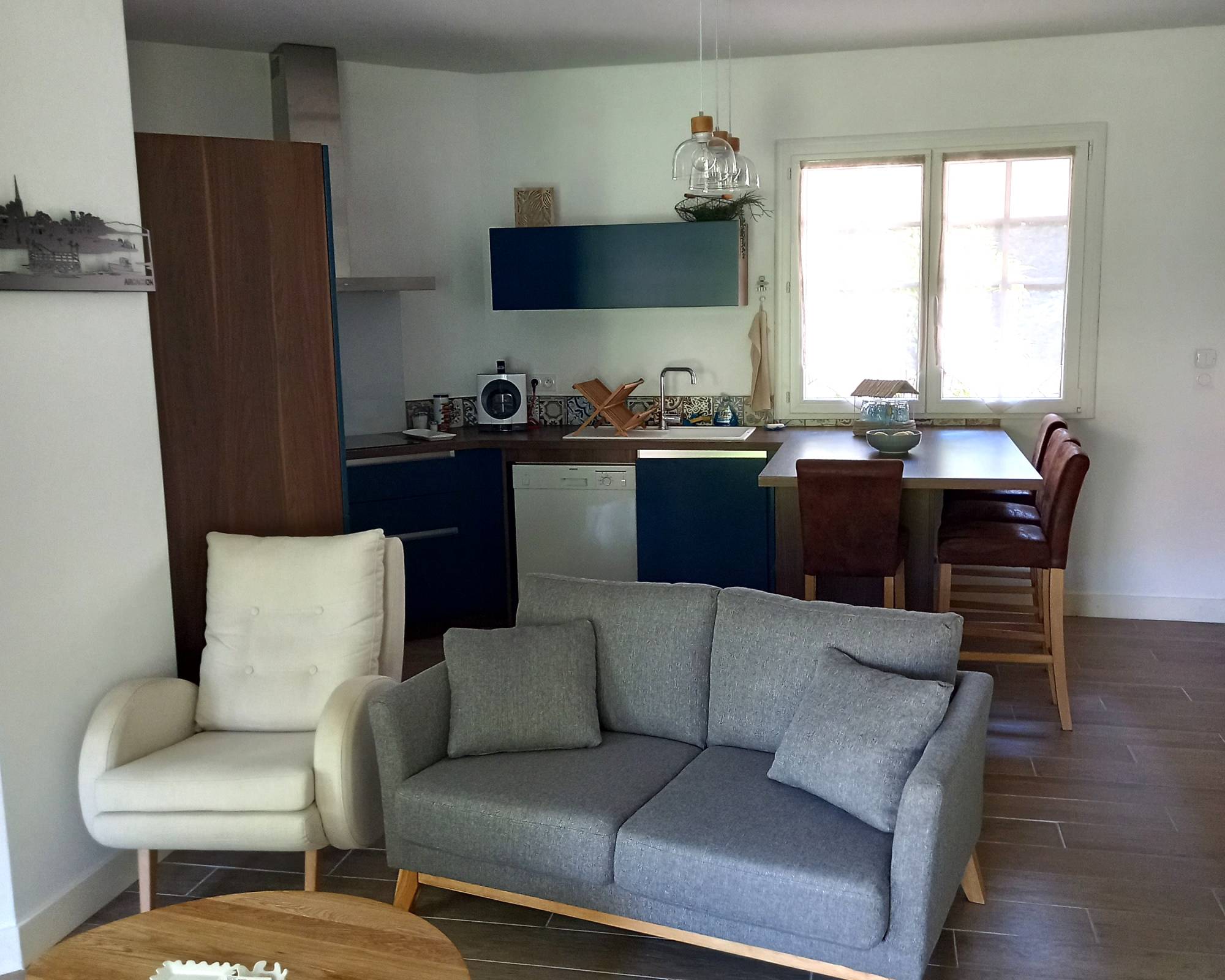 Location appartement avec grand jardin privatif - Arcachon Le Moulleau