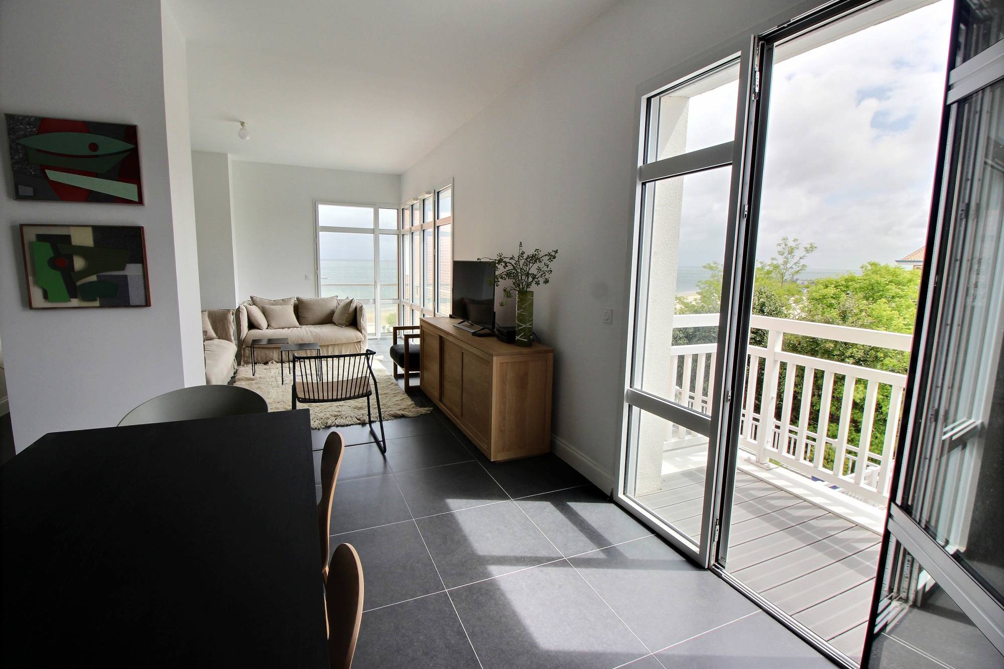 à louer appartement vue sur mer arcachon